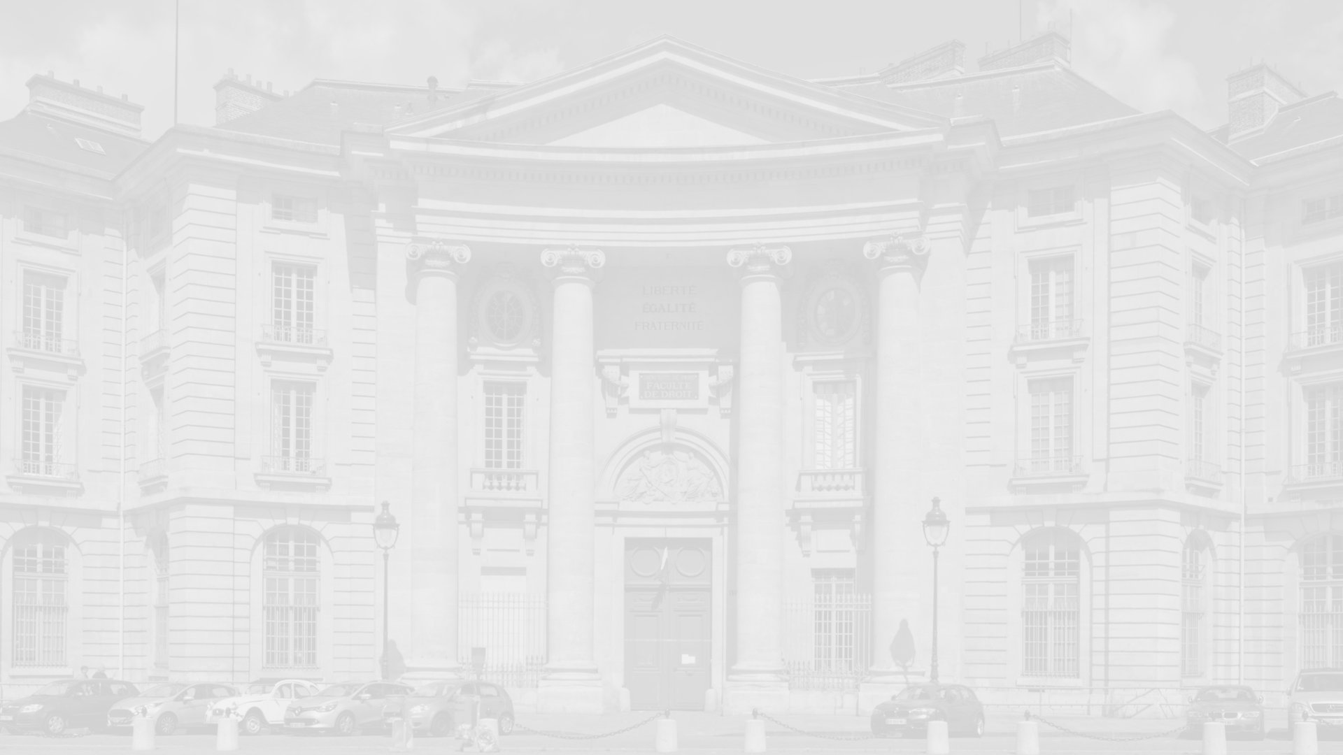 three round white wooden tables