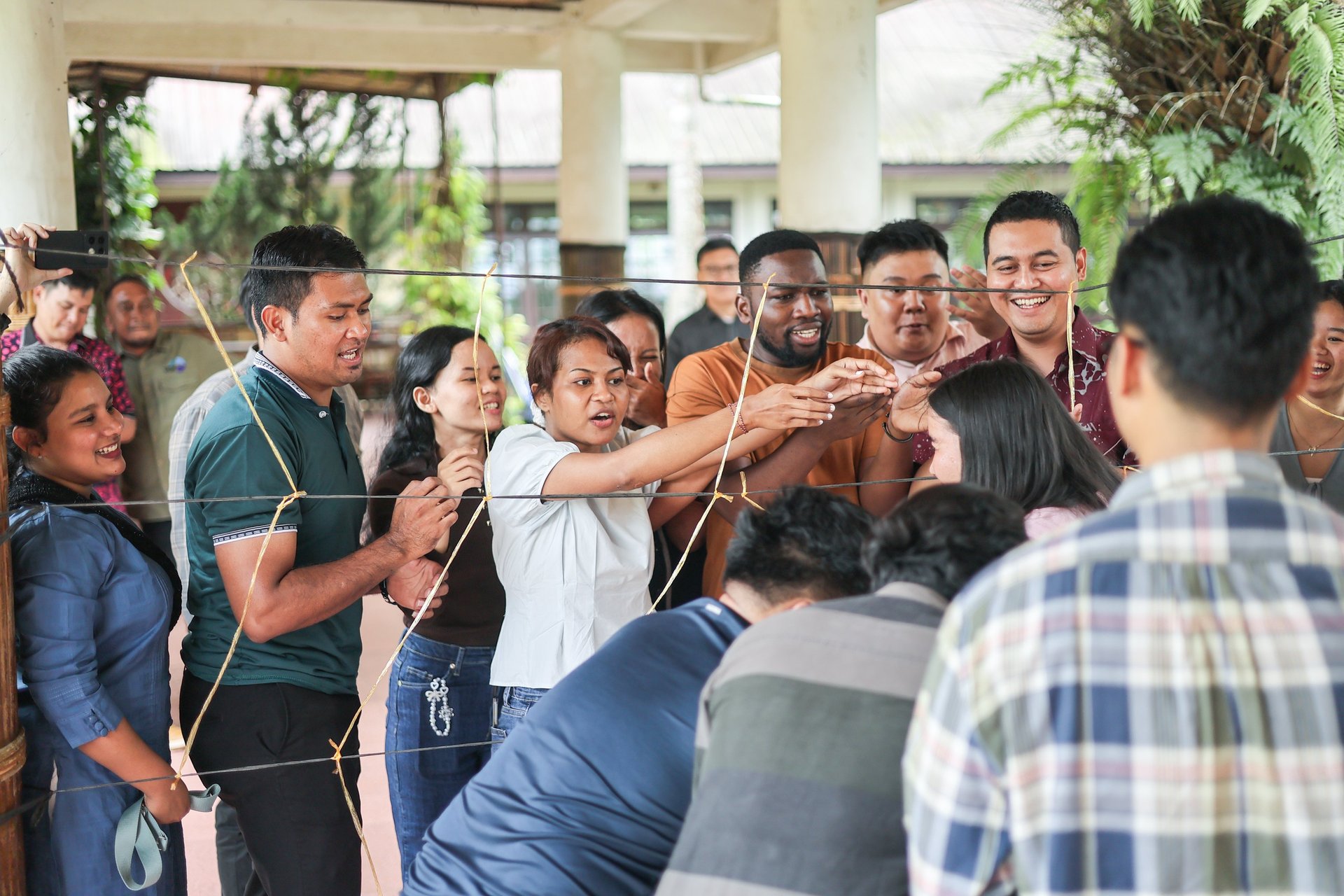 woman wearing yellow long-sleeved dress under white clouds and blue sky during daytime