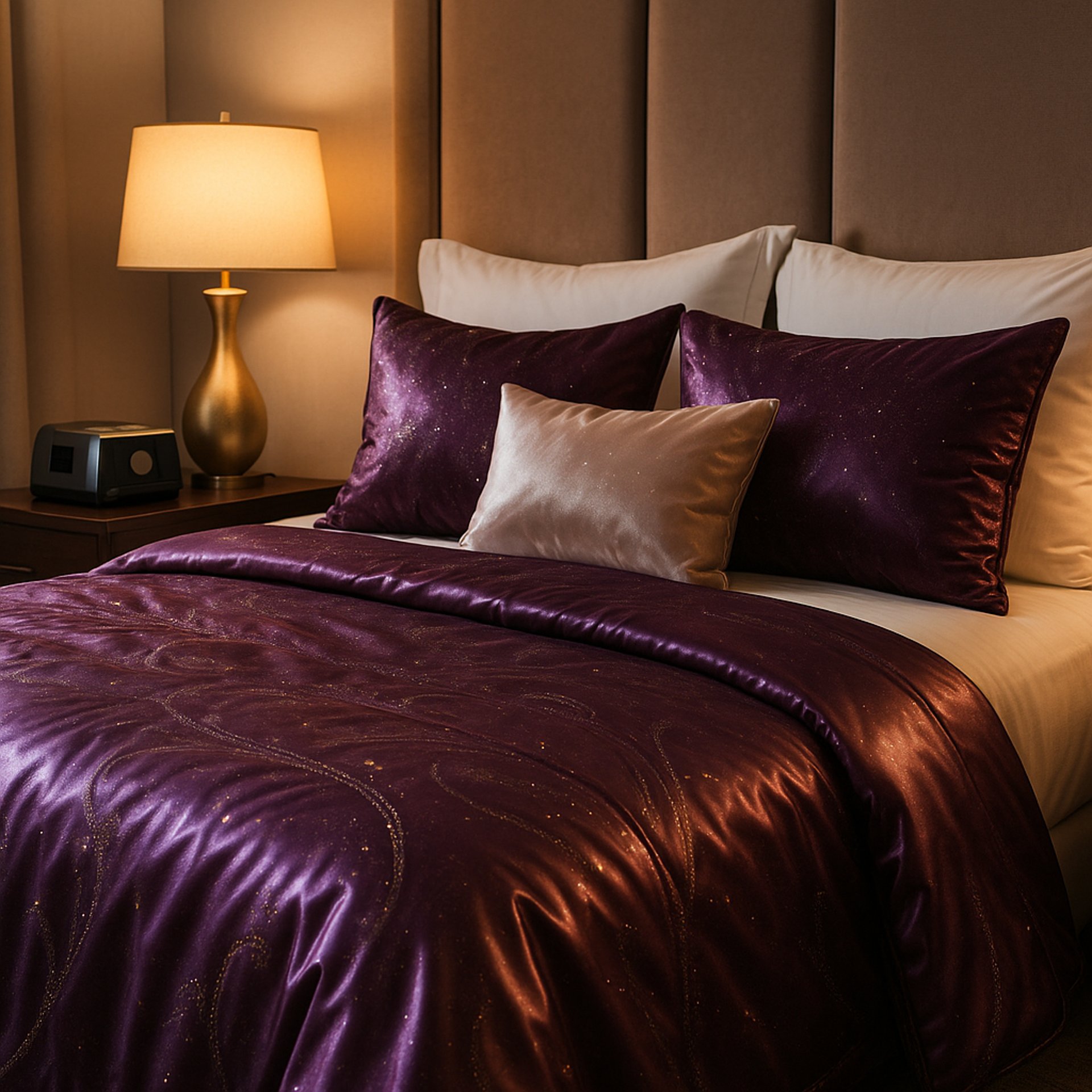 black and white bed linen