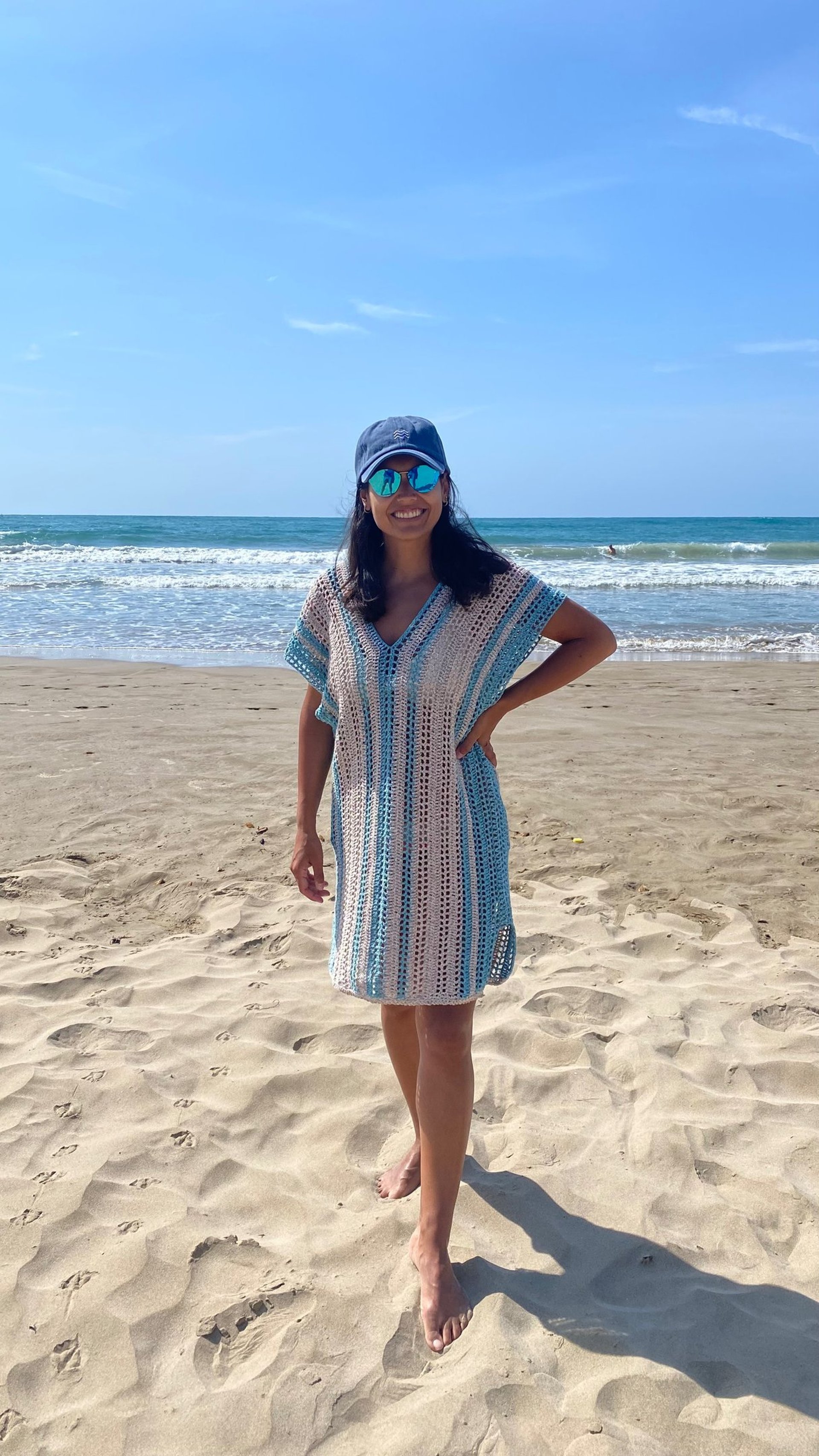 black blue and yellow textile