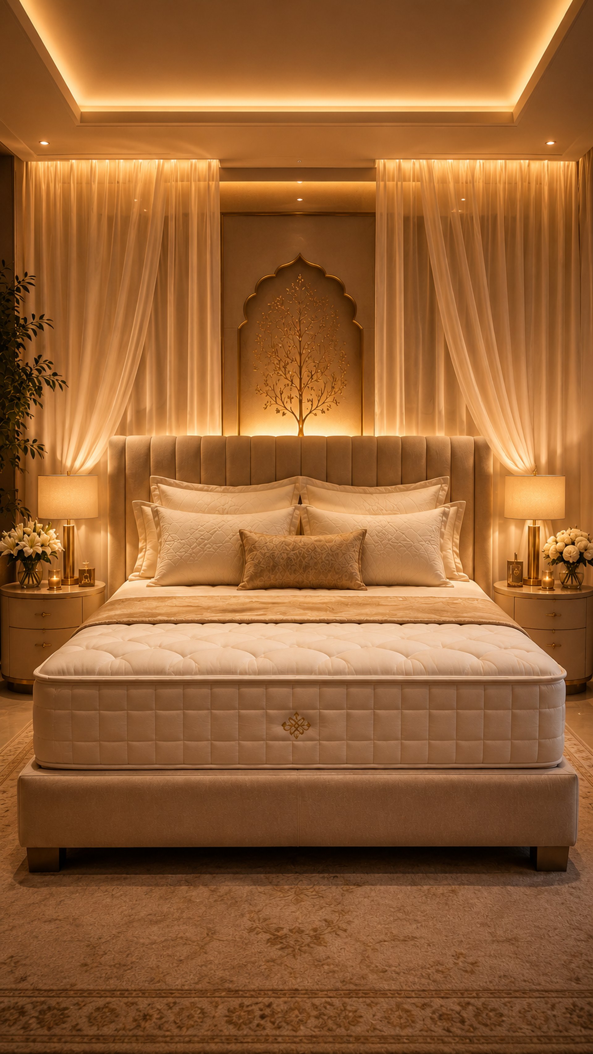 black and white bed linen