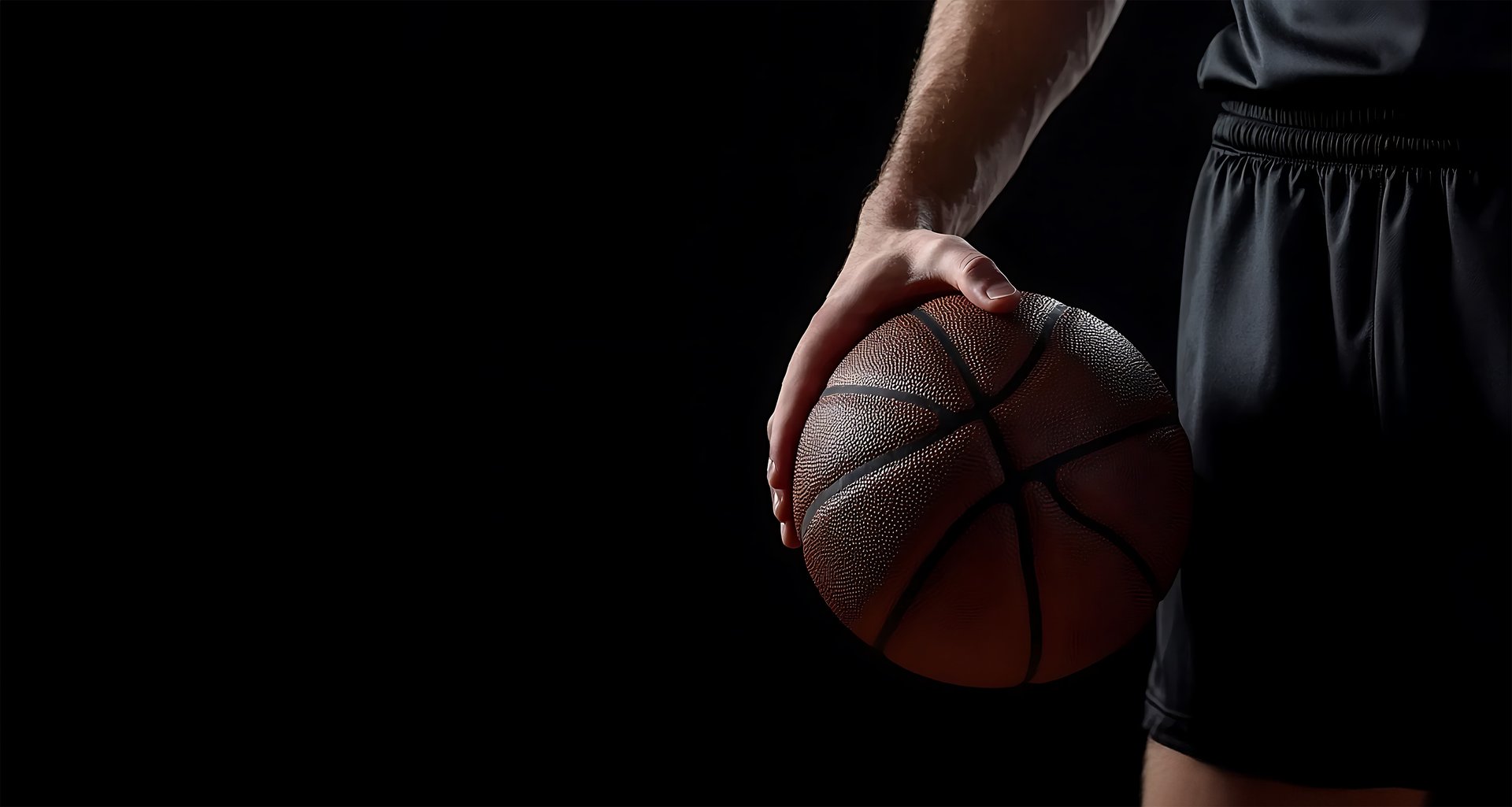 basketball hoop on basketball court