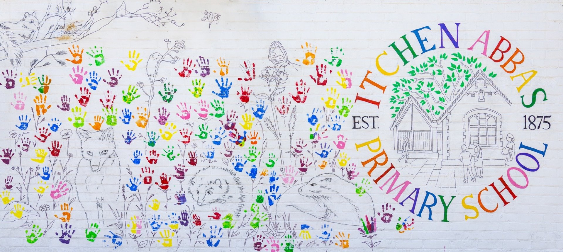 a black and white photo of a brick wall