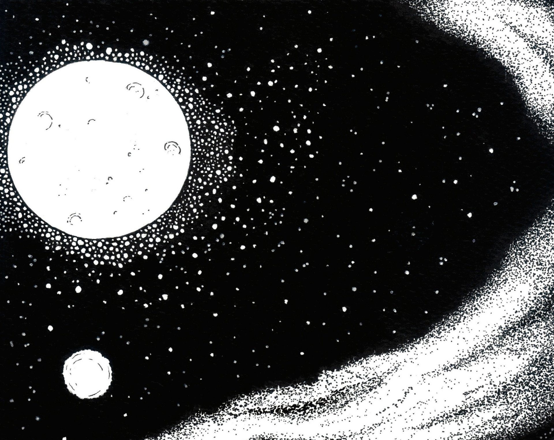 black and white bed linen