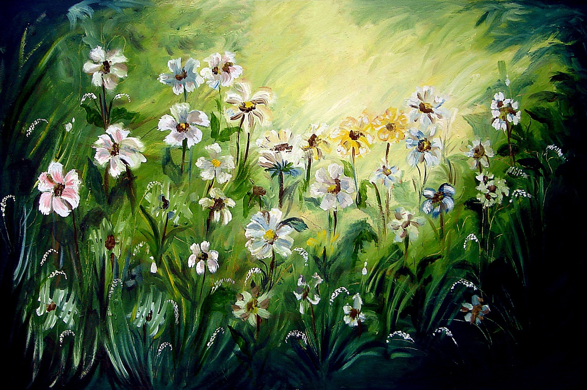 woman wearing yellow long-sleeved dress under white clouds and blue sky during daytime