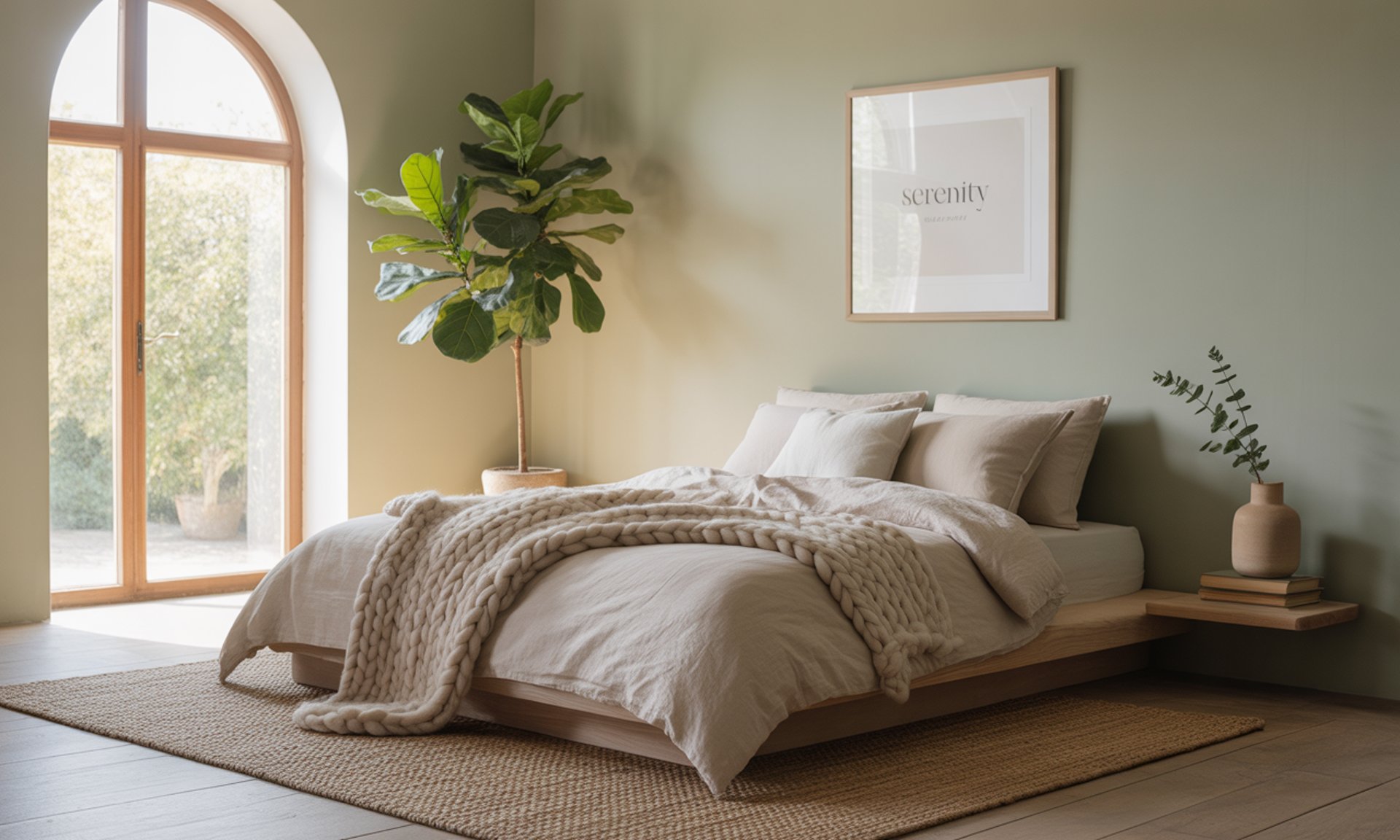 black and white bed linen
