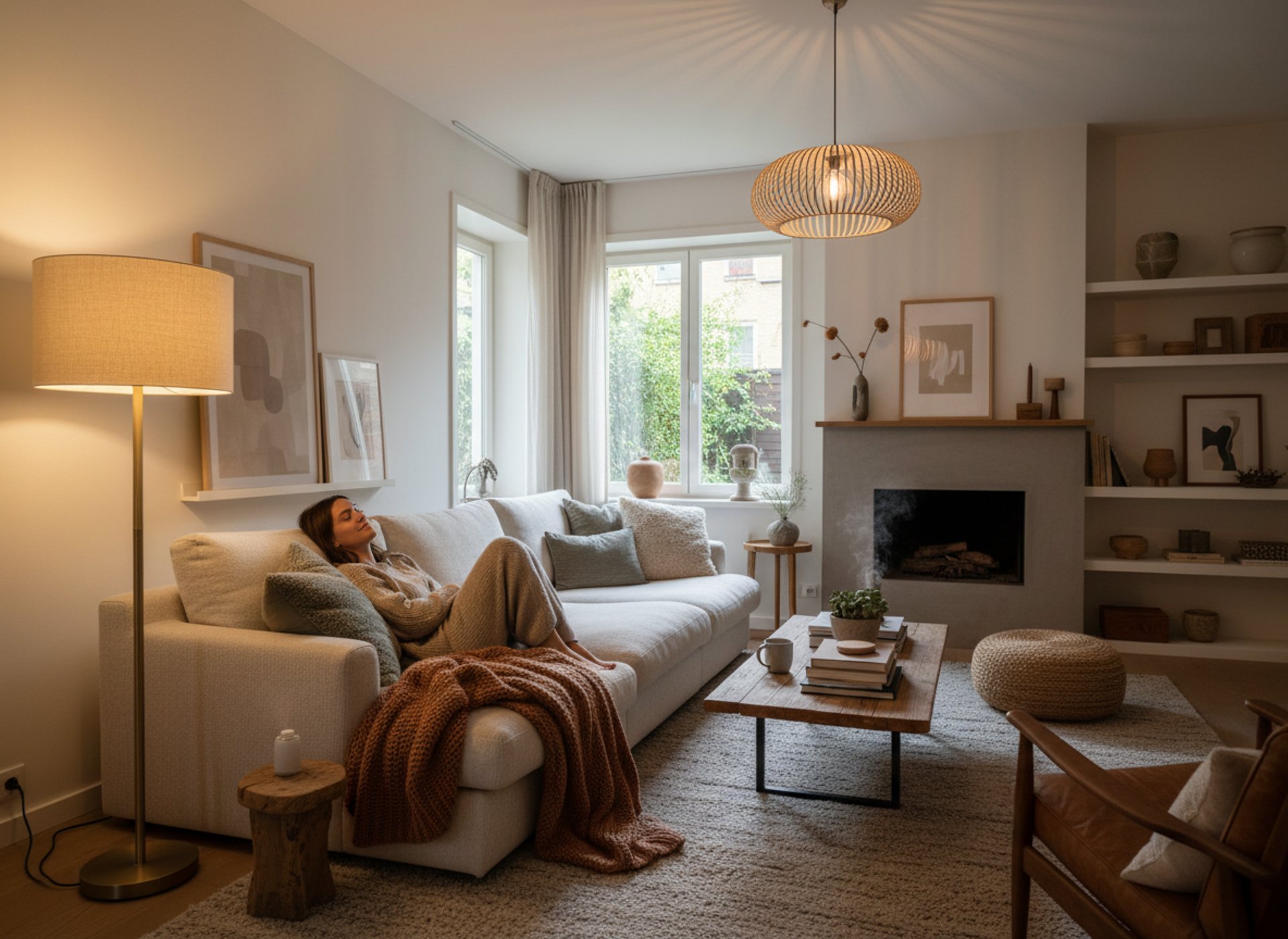an abstract photo of a curved building with a blue sky in the background