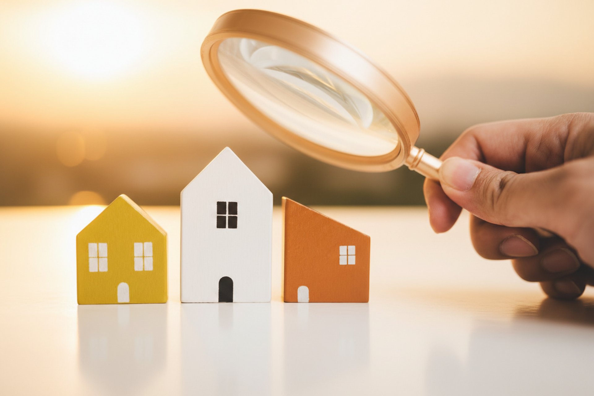 a tall brick building with a black roof