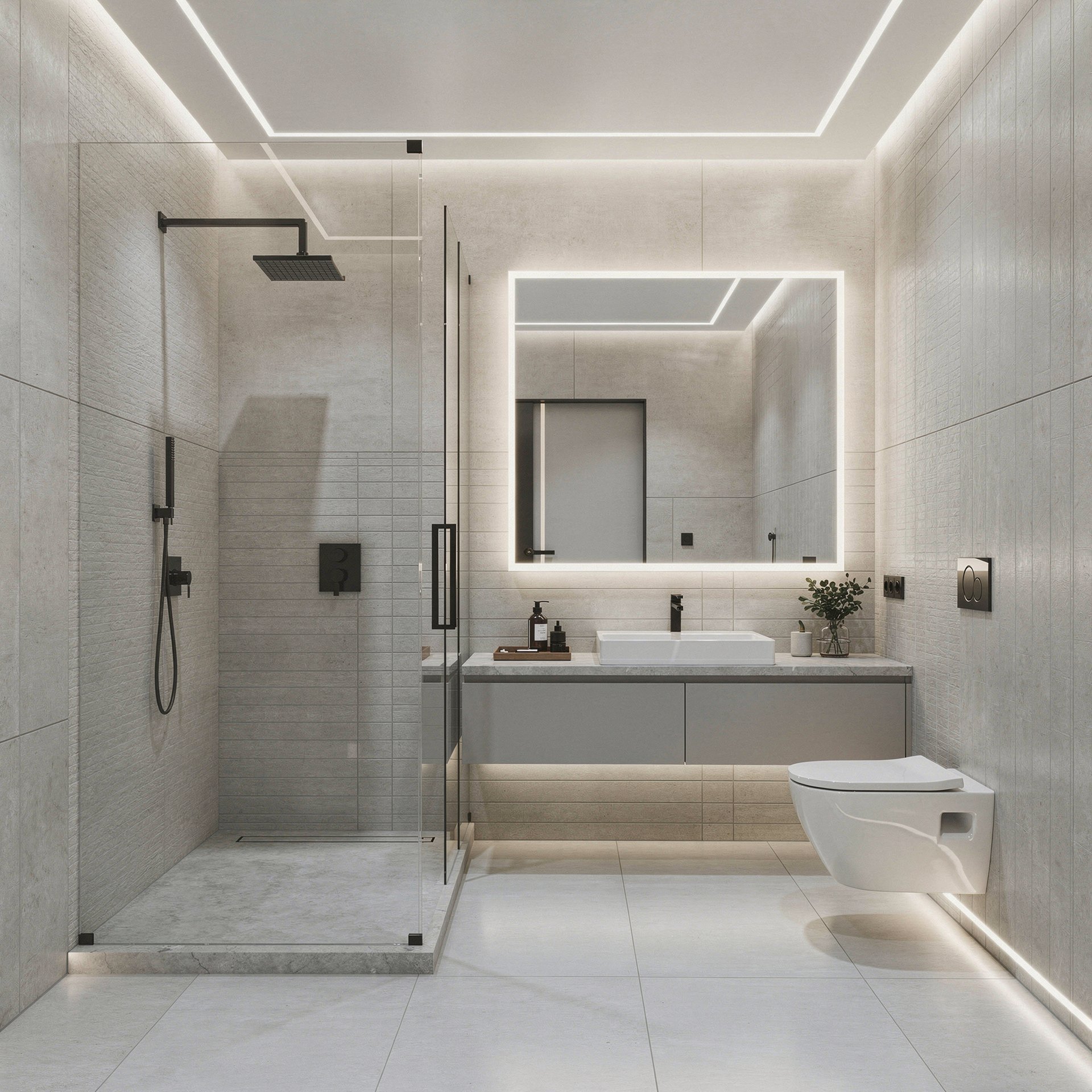 gray computer monitor