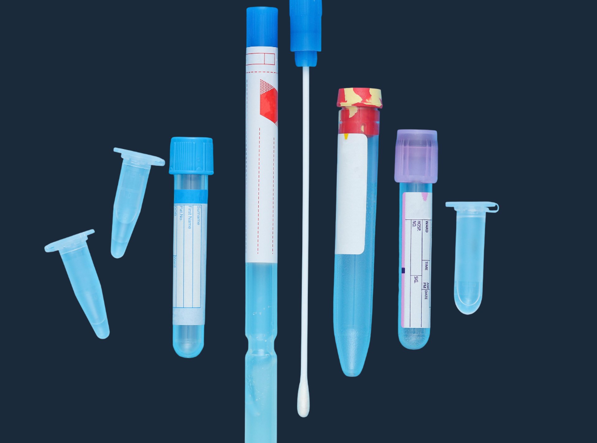 clear plastic round container on white table