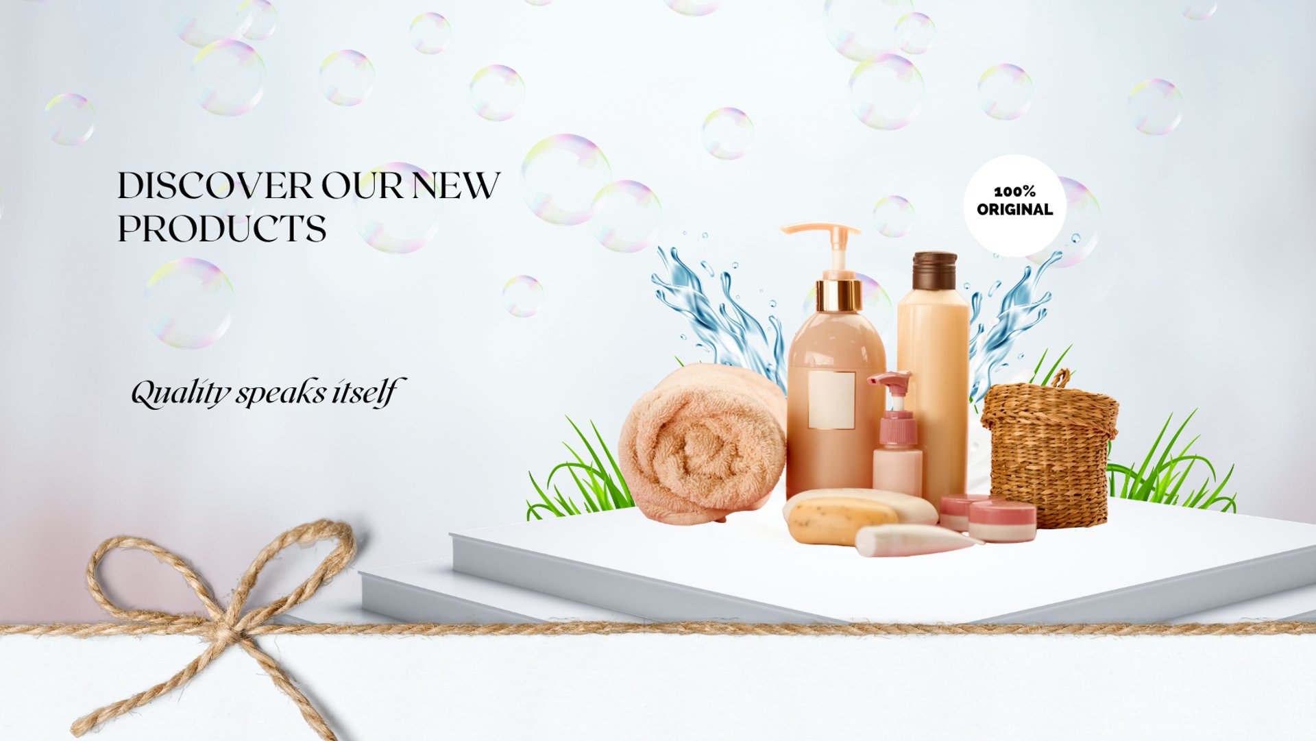white and brown plastic bottles