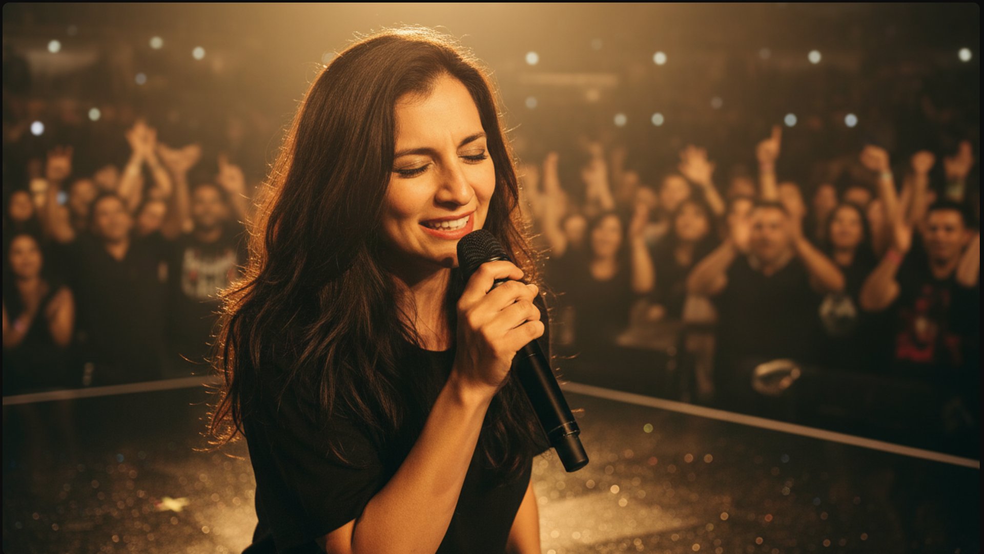 bokeh photography of condenser microphone