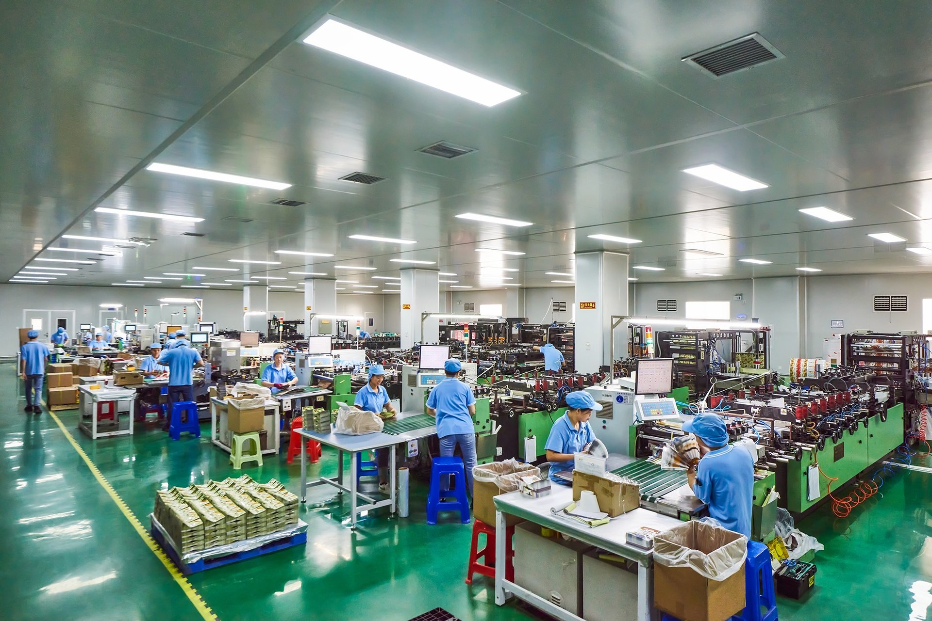 an abstract photo of a curved building with a blue sky in the background