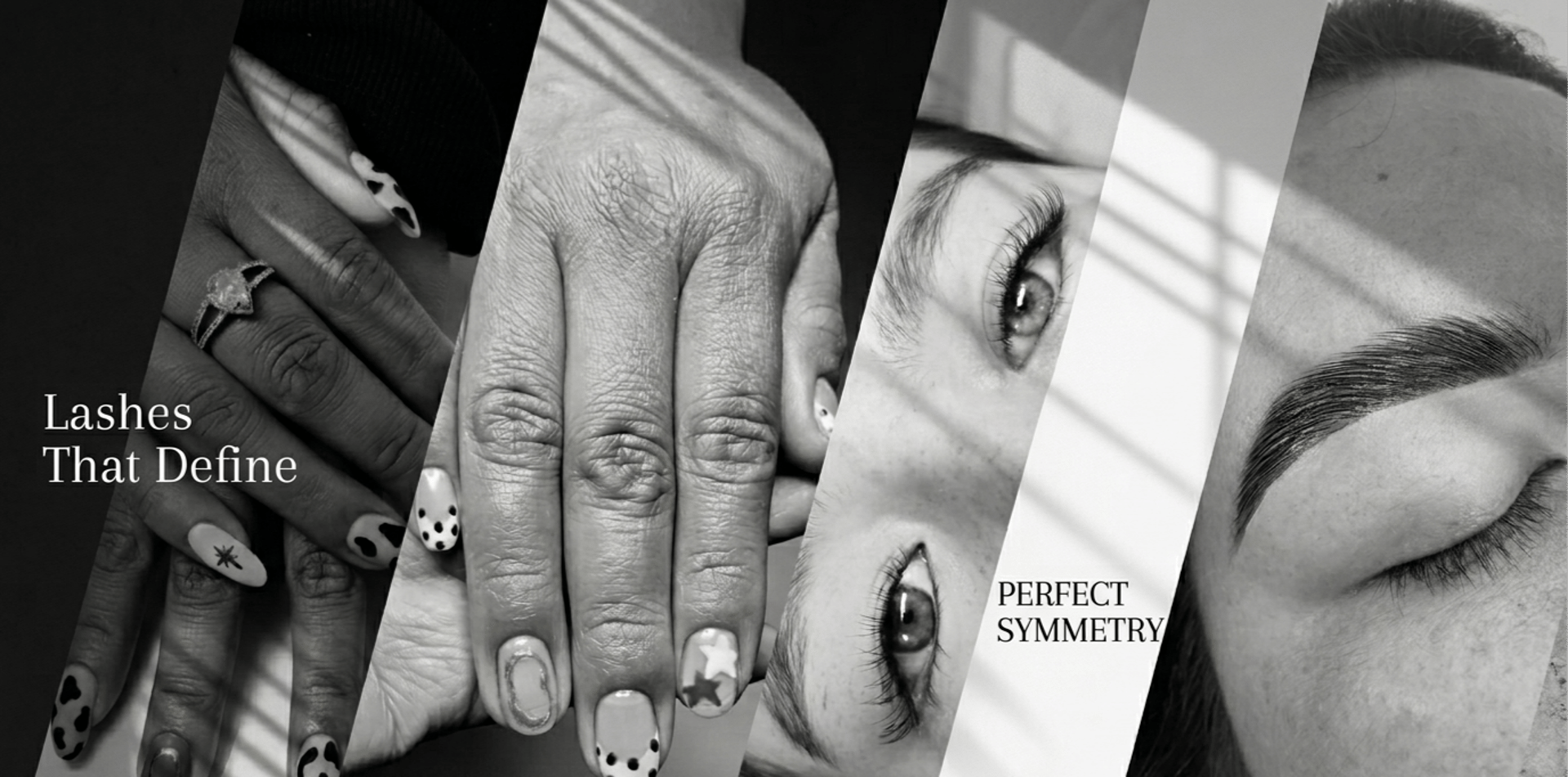 black and white bed linen