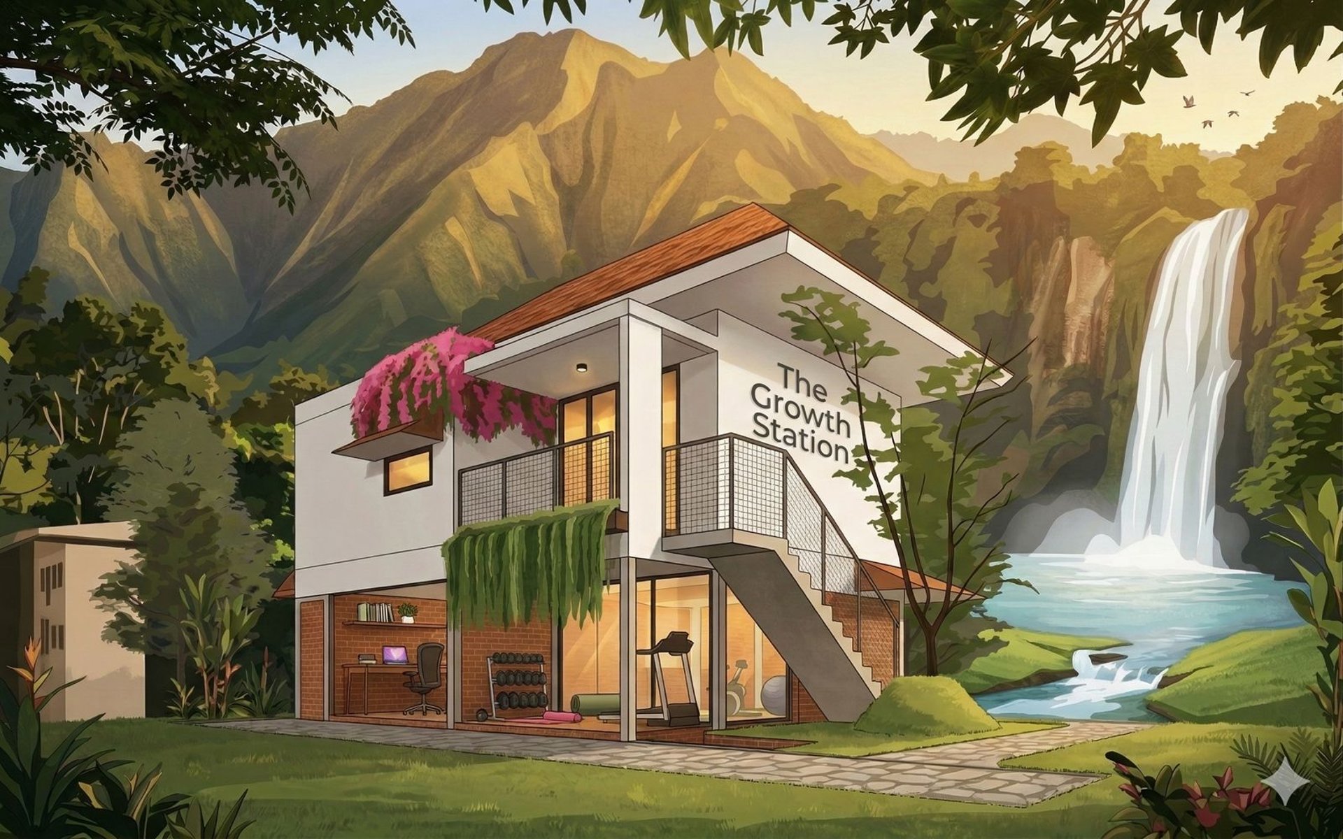 black and brown leather padded tub sofa