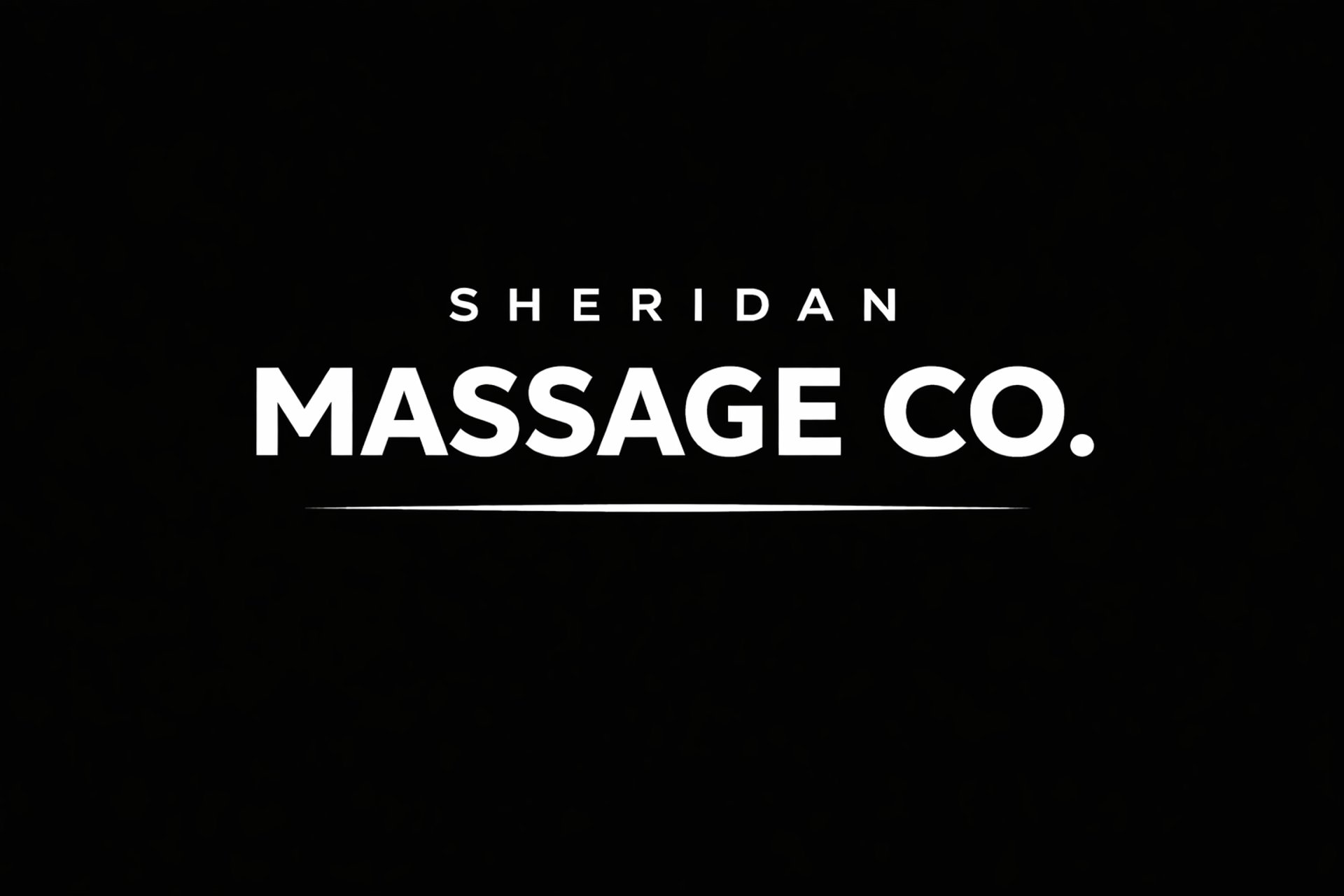 Sheridan Massage Co Logo