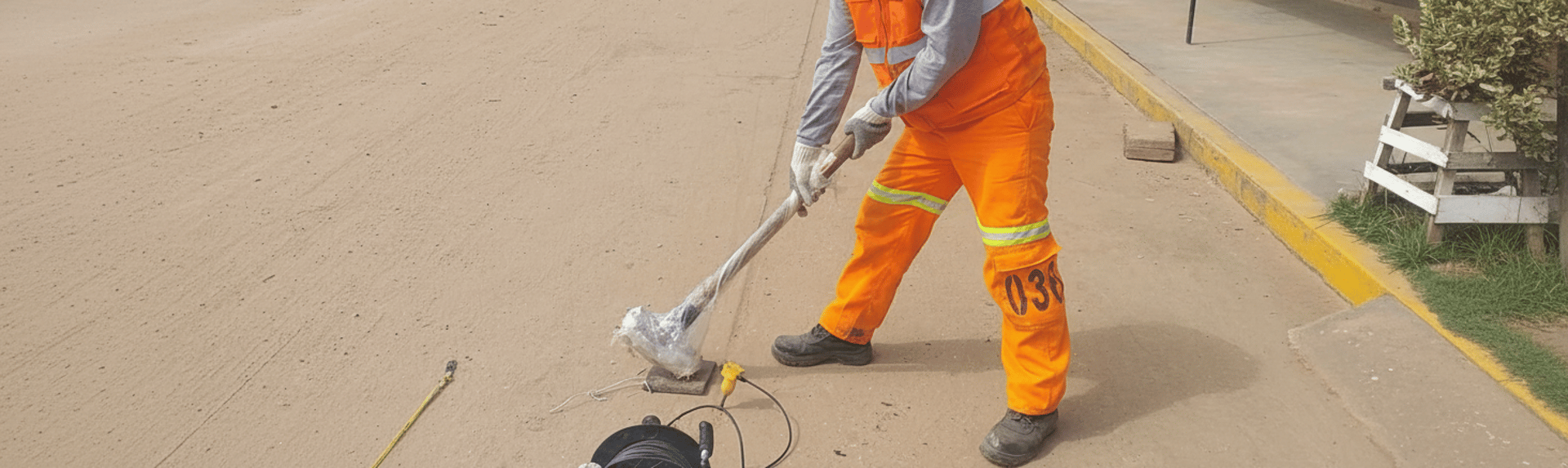 gray tripod on brown rock