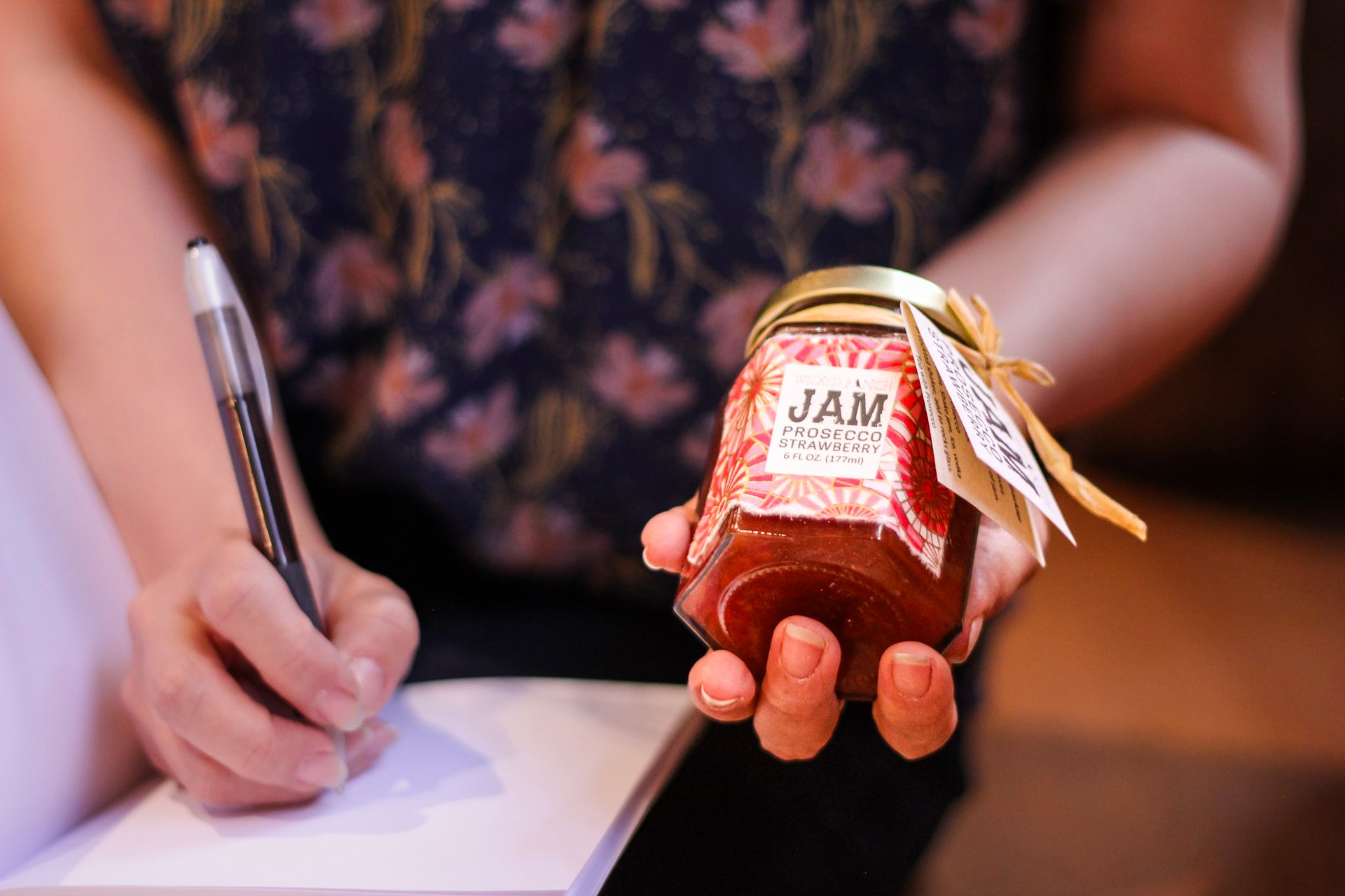 Two cups of coffee on a wooden tray