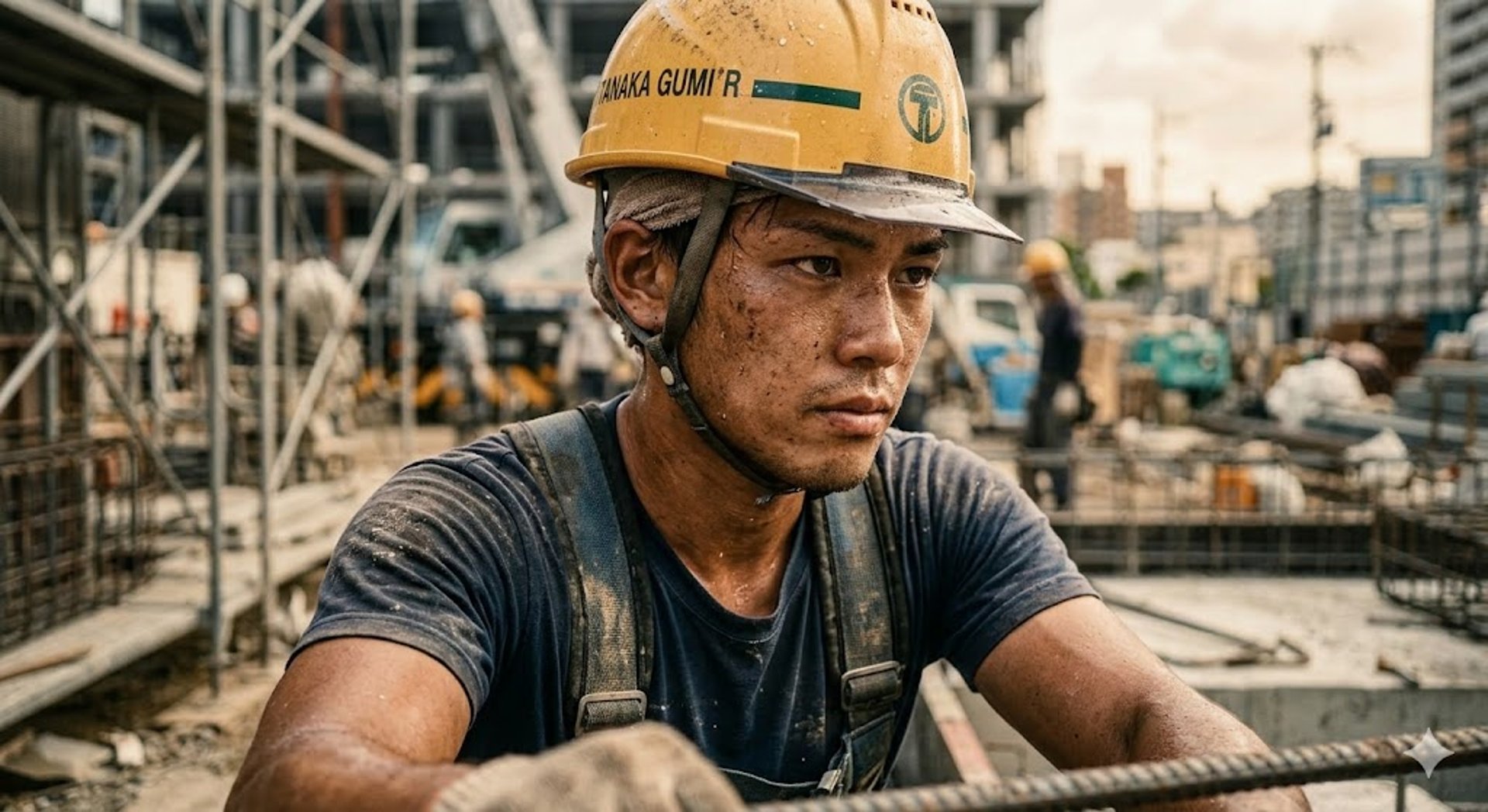 an abstract photo of a curved building with a blue sky in the background