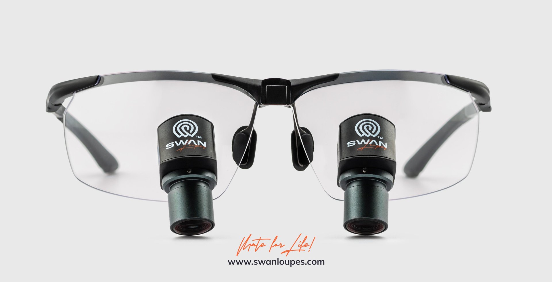 an abstract photo of a curved building with a blue sky in the background