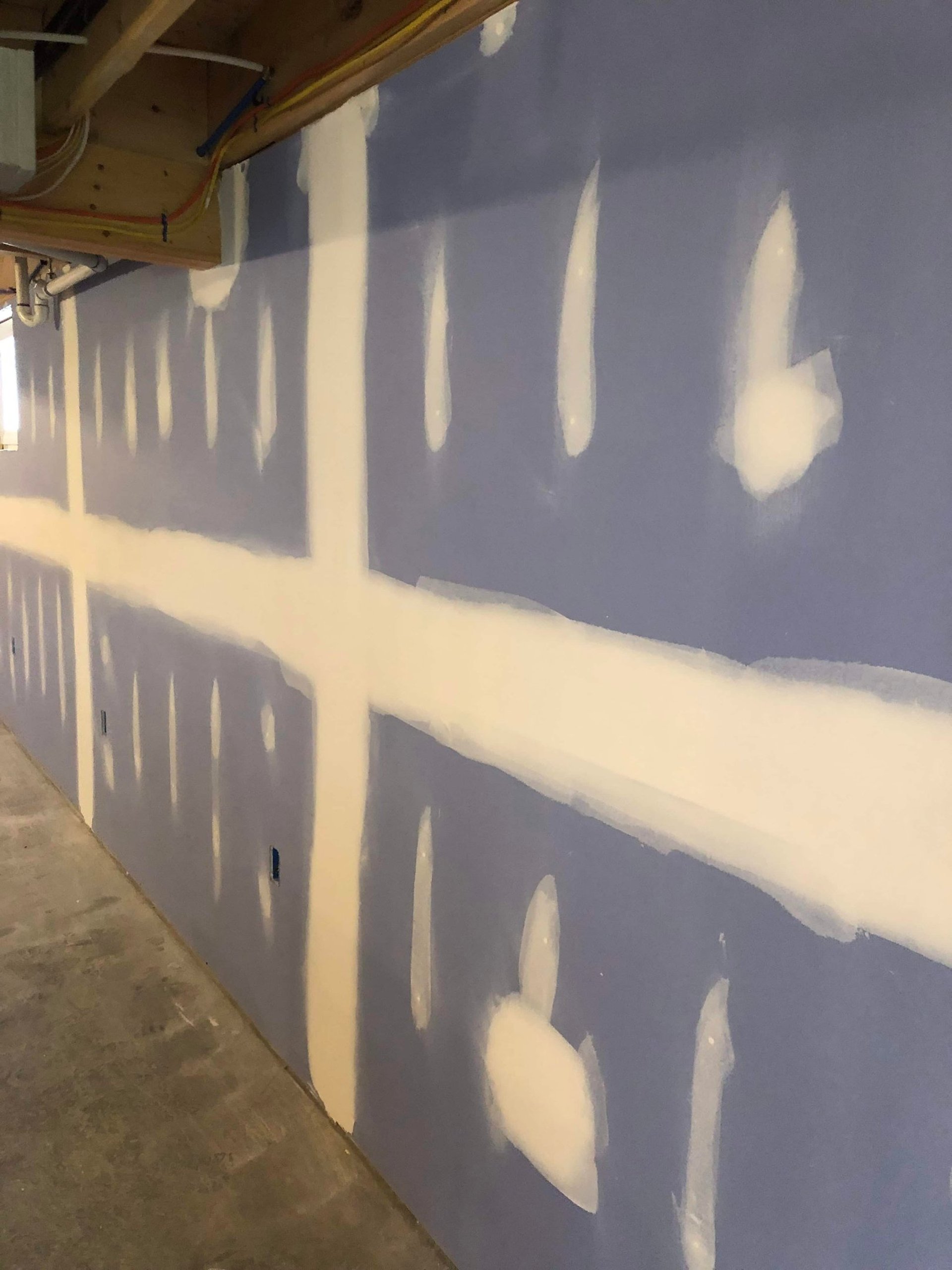 basement drywall installation in belchertown ma