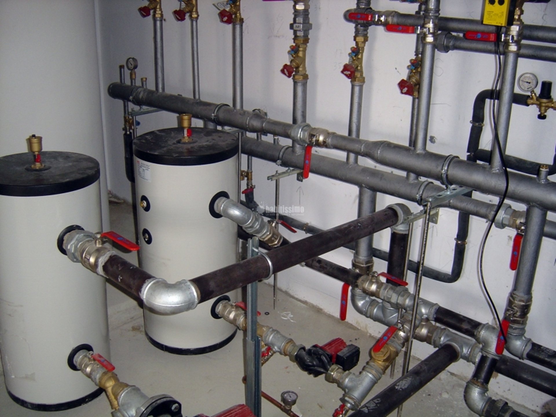 Instalación de agua caliente colectiva