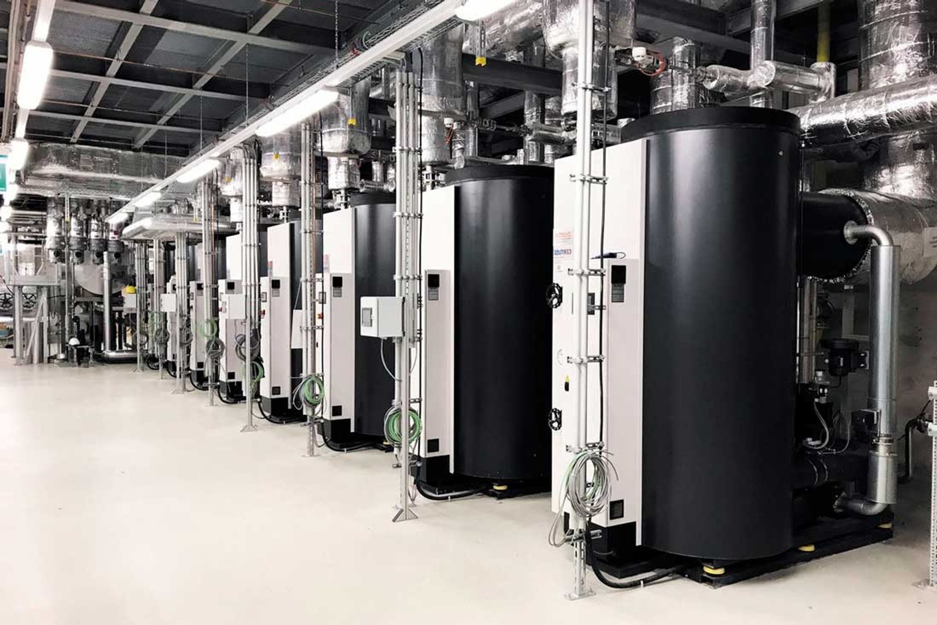 calderas de gran tamaño