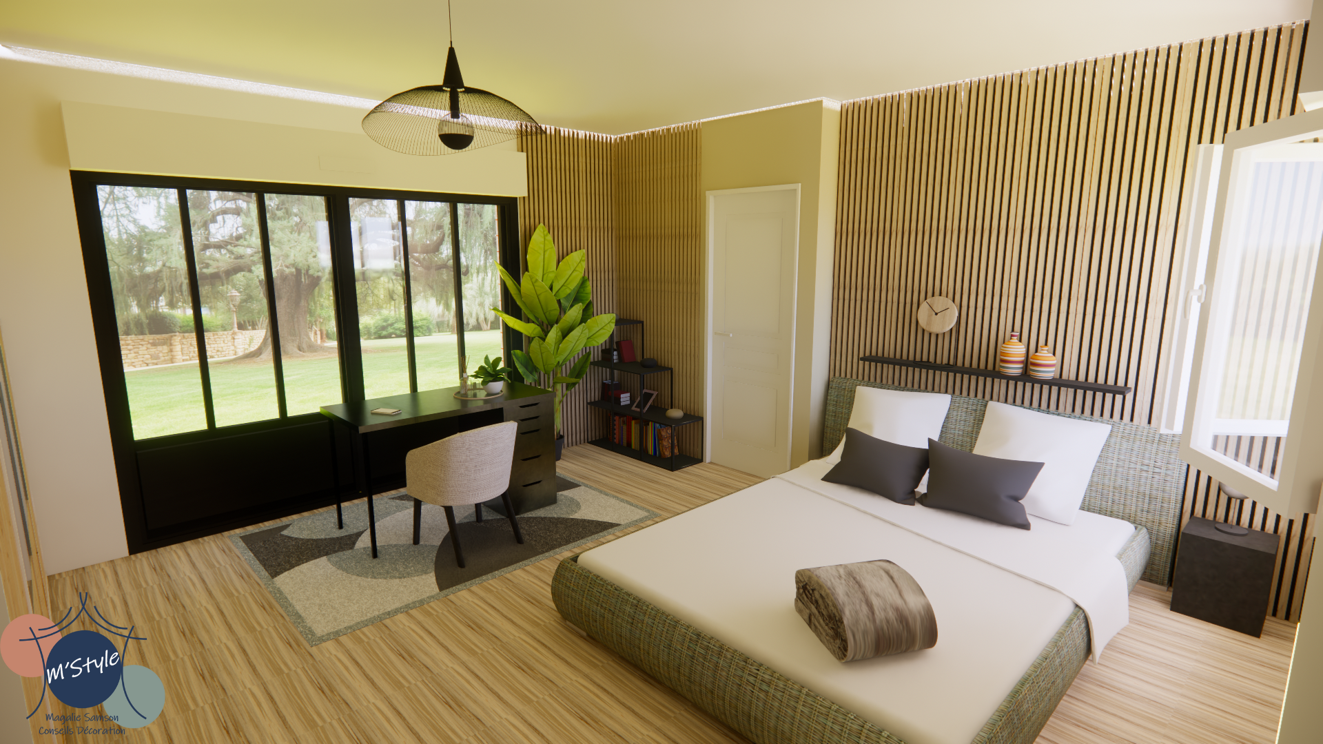 Projet chambre version bois