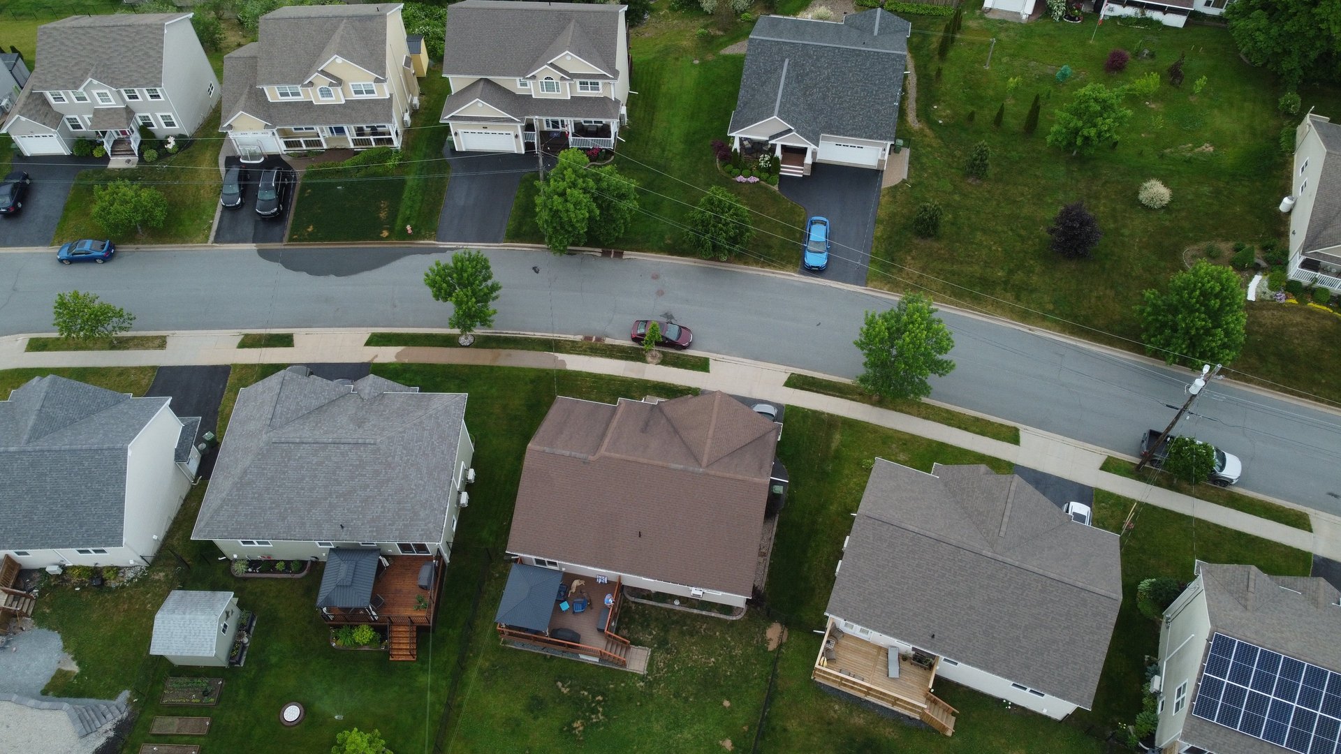 black and brown leather padded tub sofa