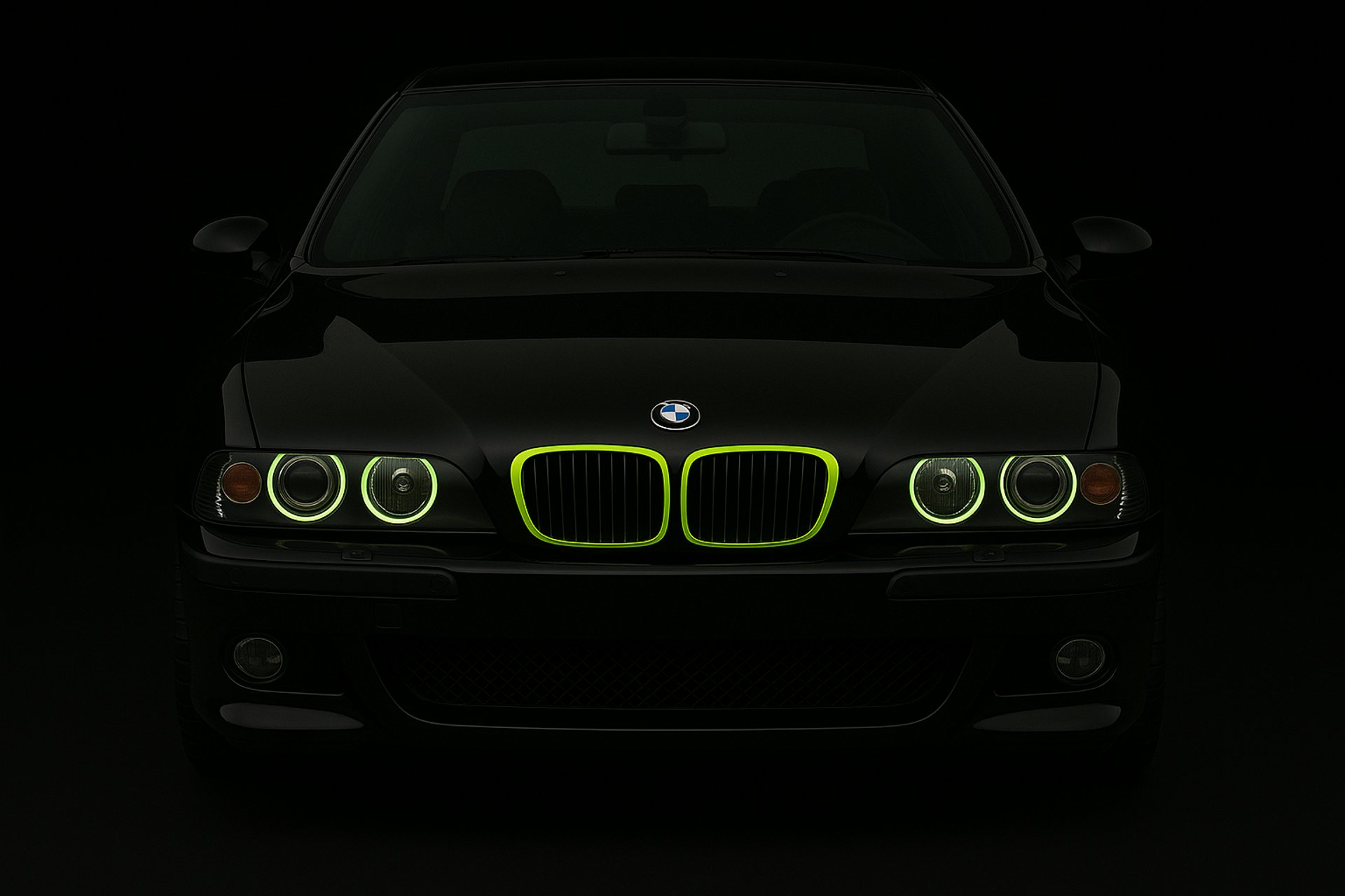 an abstract photo of a curved building with a blue sky in the background