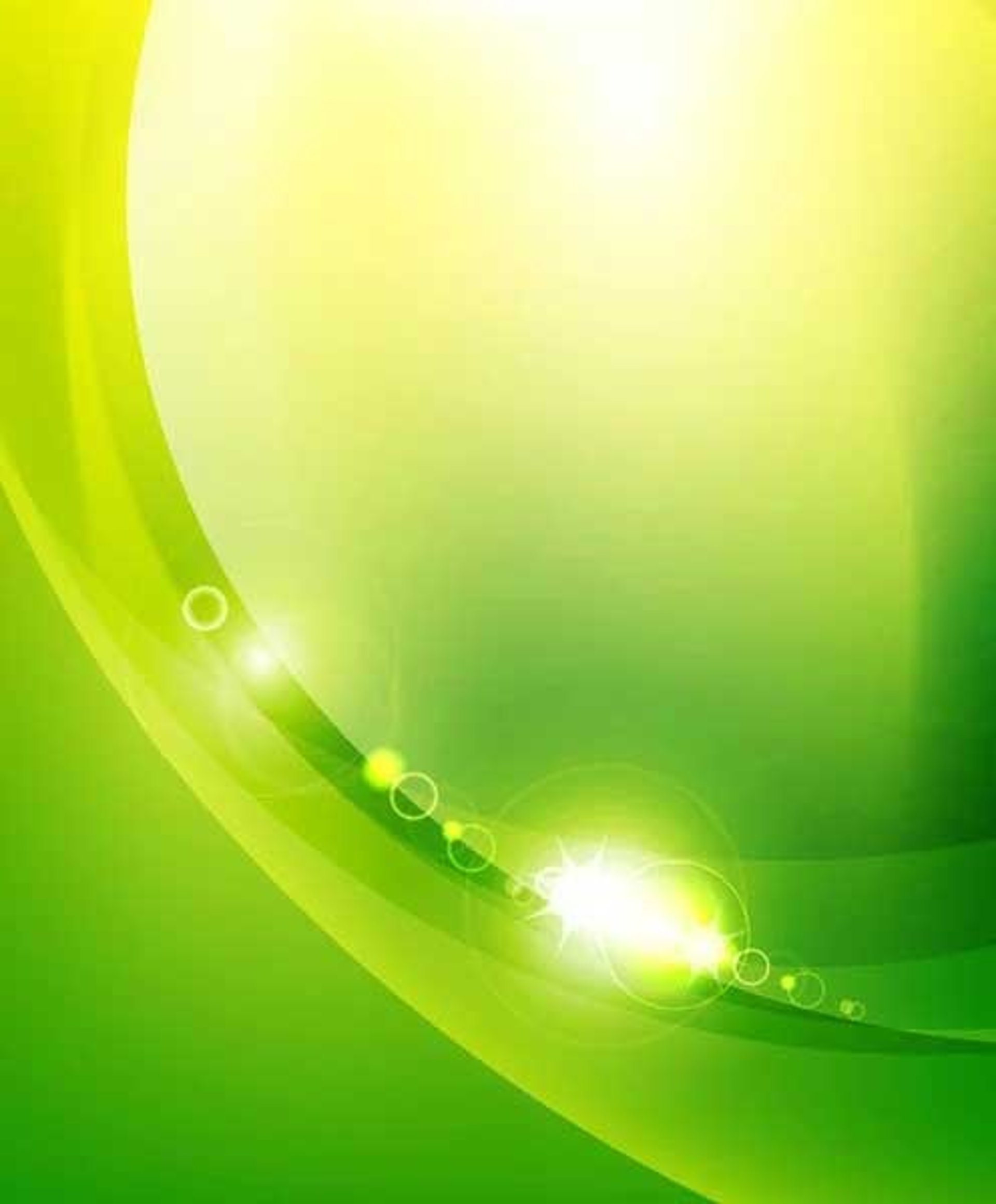 green leaves