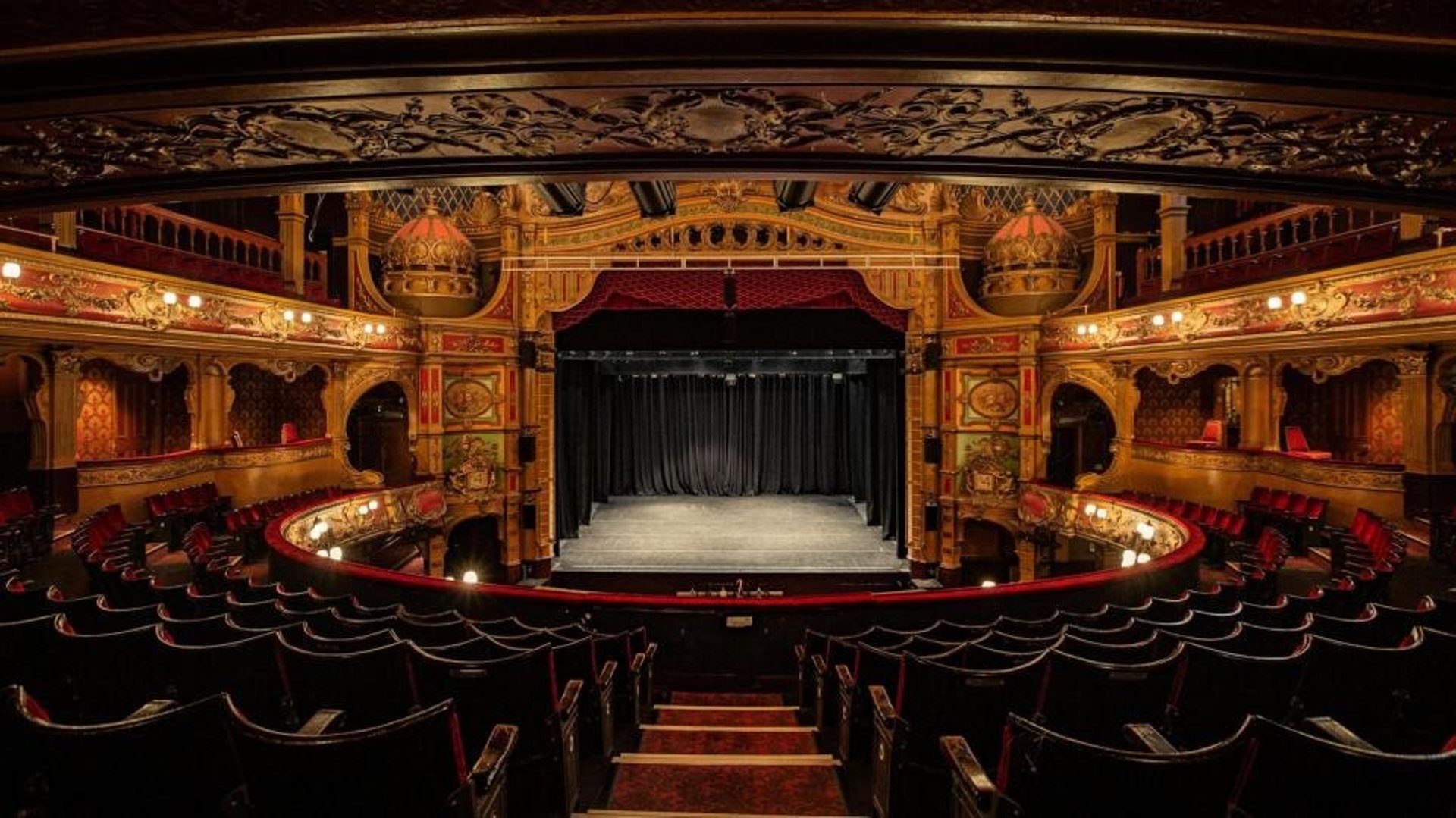 black blue and yellow textile