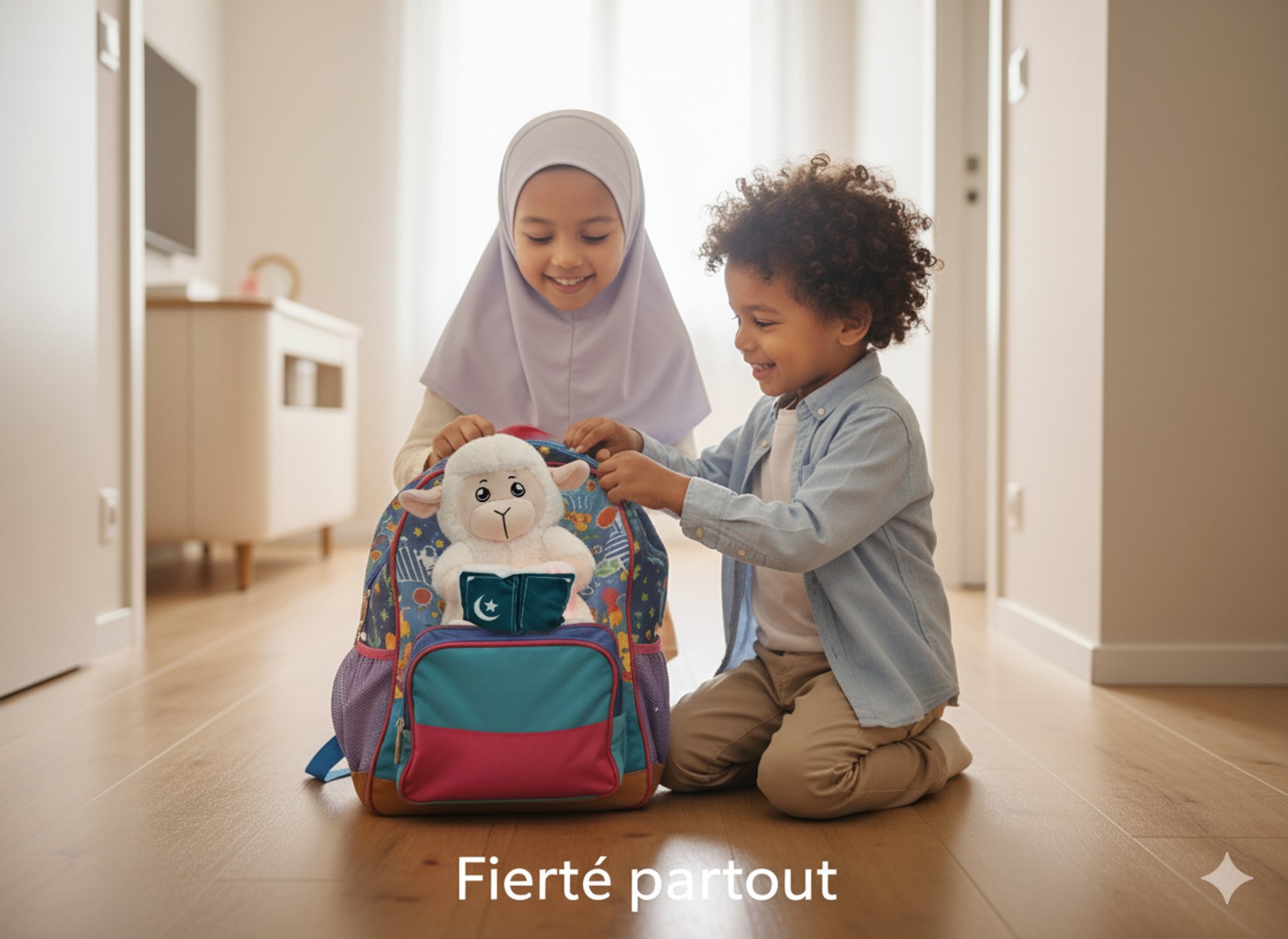 white and brown ride-on animal toy