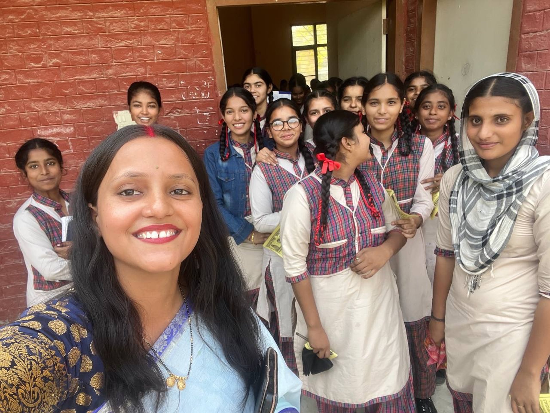 Visit in Government School