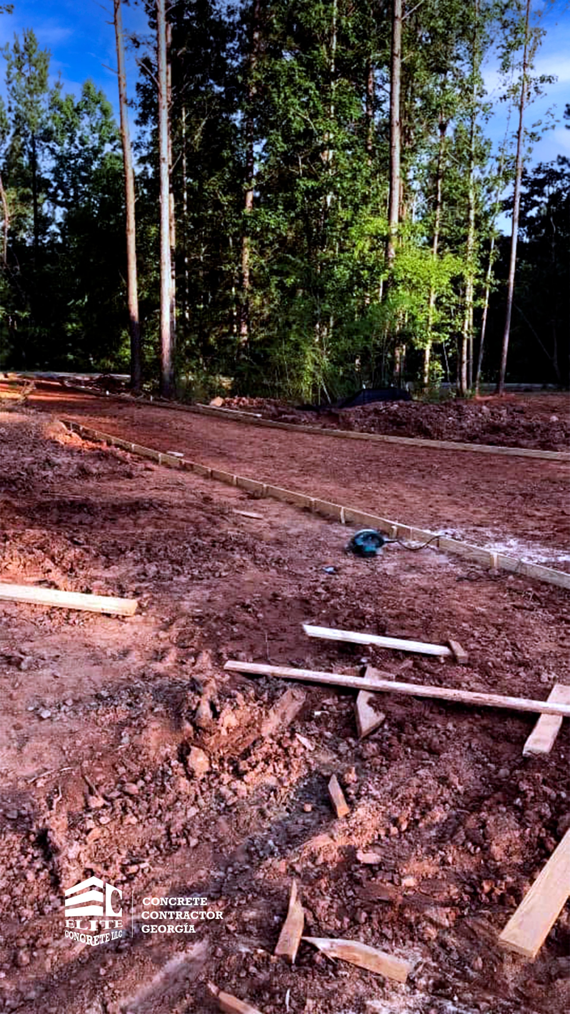 —perfectly aligned with patios, sidewalks, or foundation work