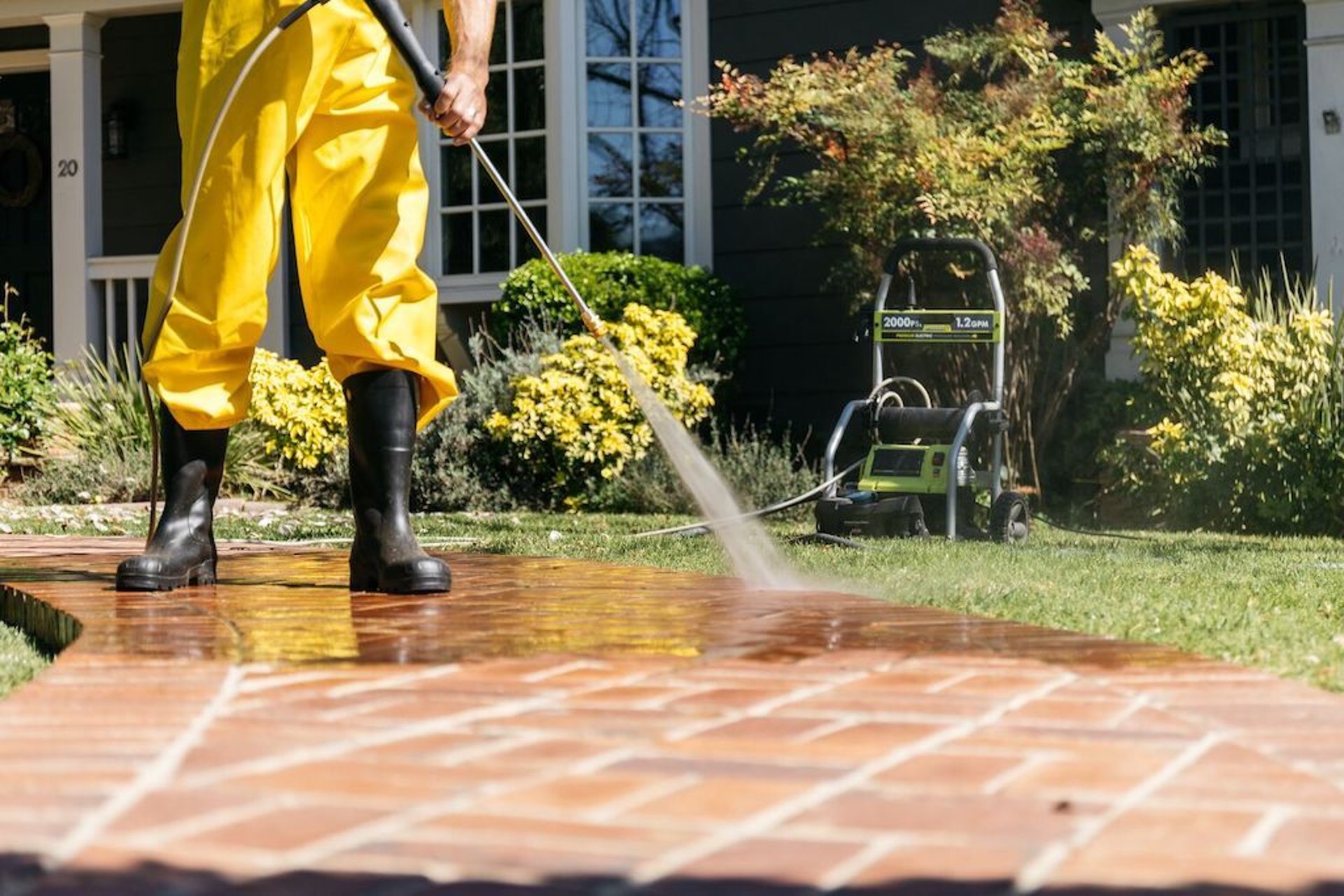 jet washing