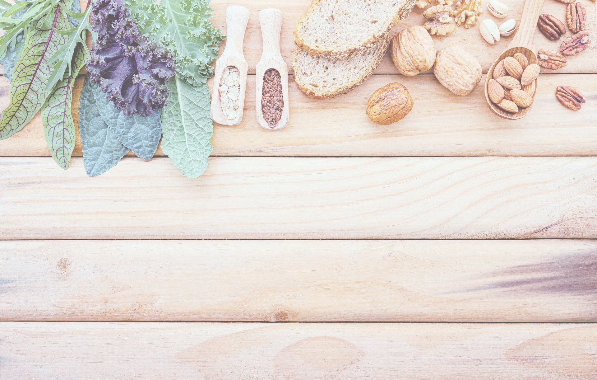cookies, bread, and wheat on table