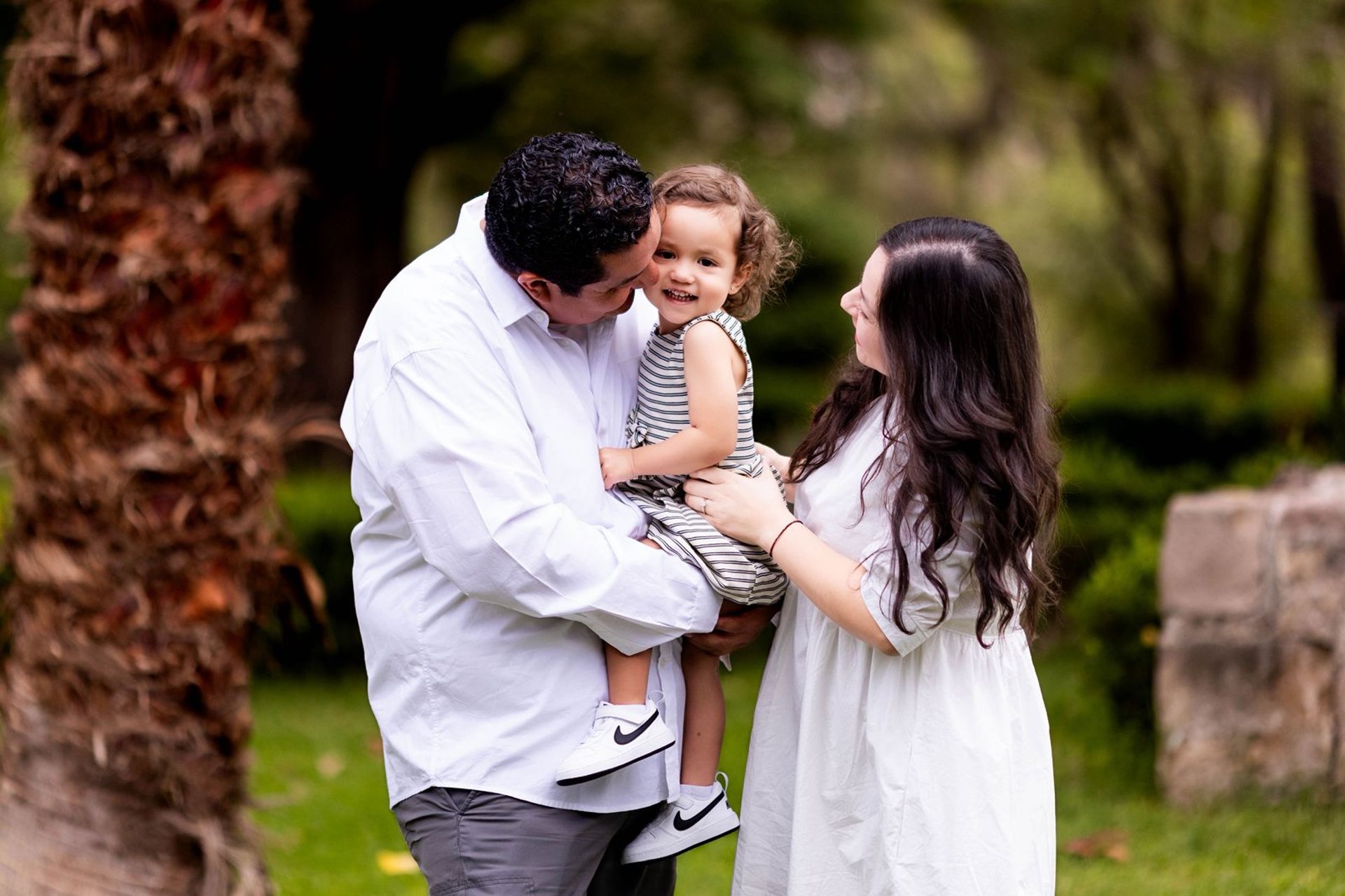 couple wearing silver-colored rings