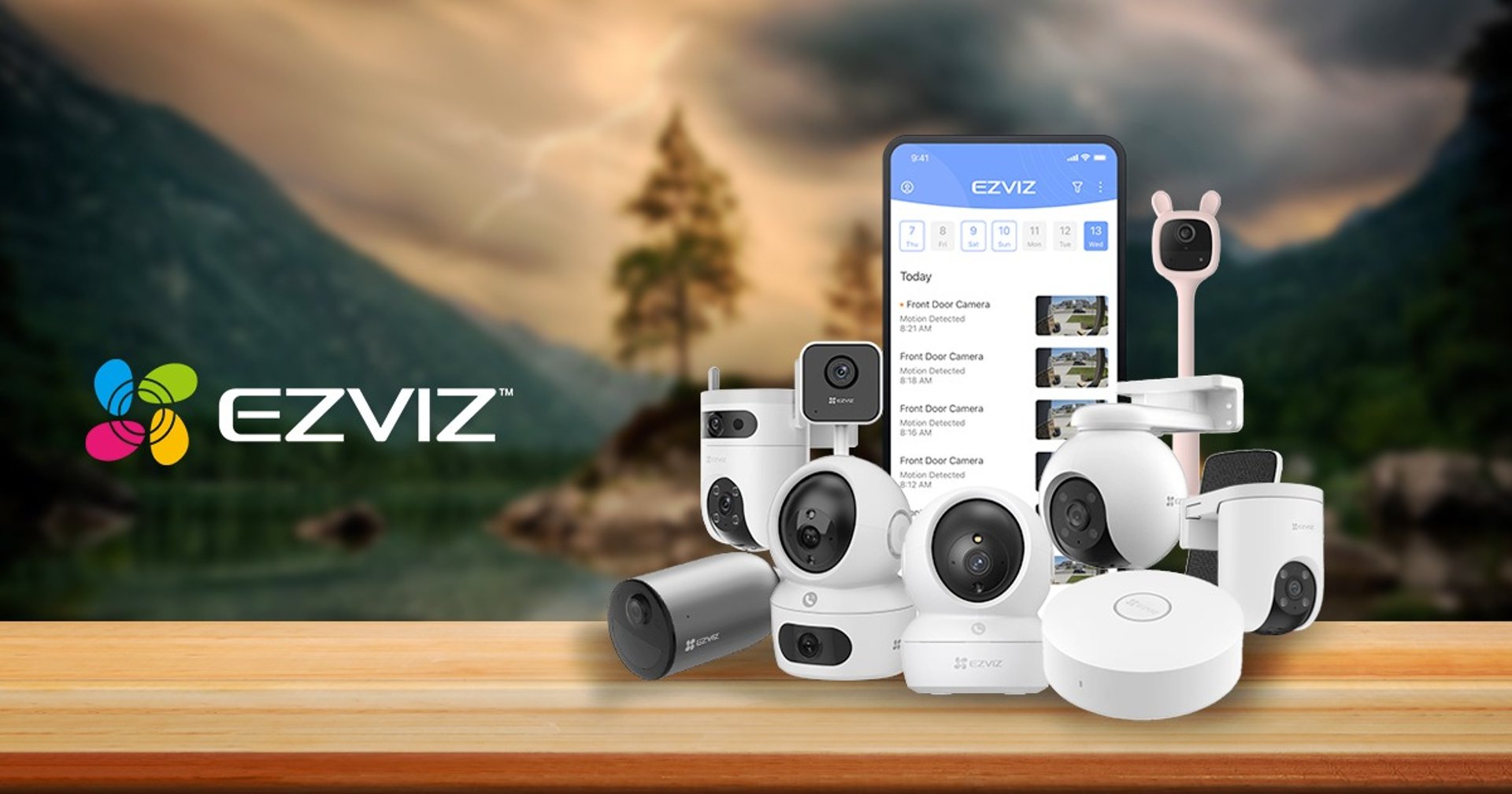 white security camera
