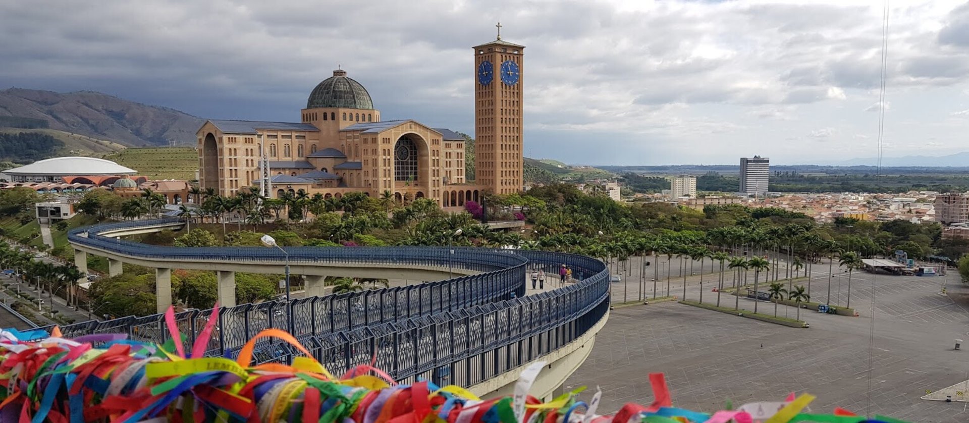 a view of a city from a high viewpoint