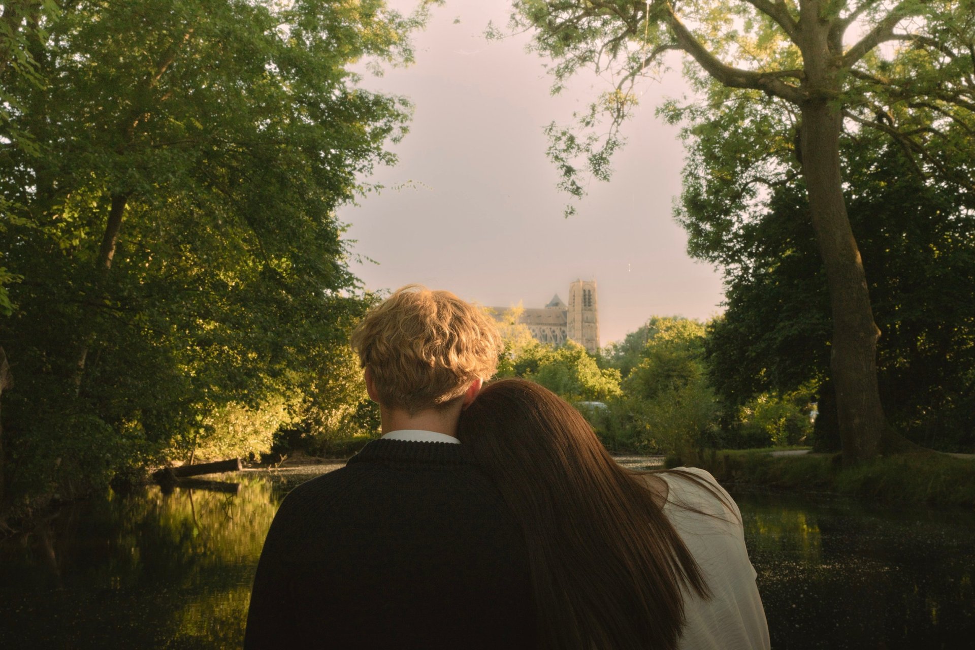 photo portrait couple cathédrale nature