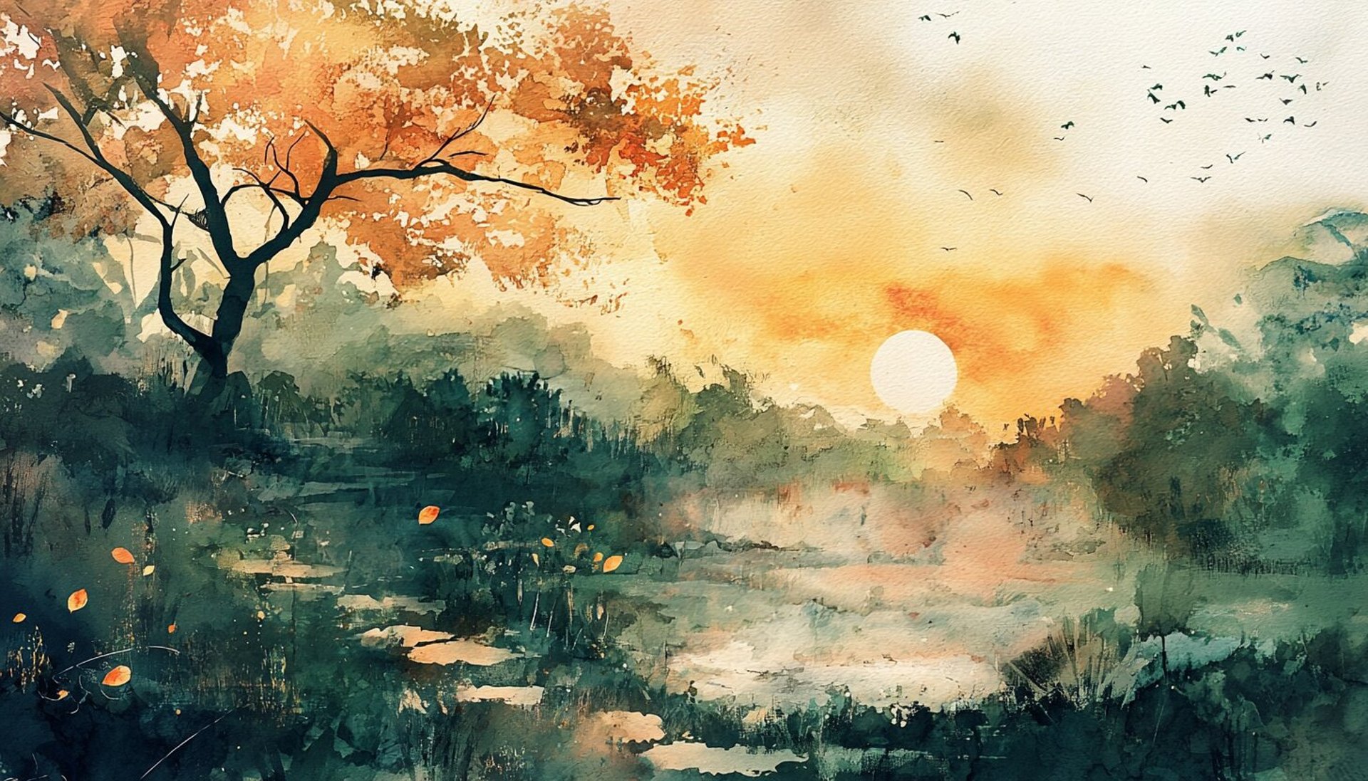 Coucher de soleil