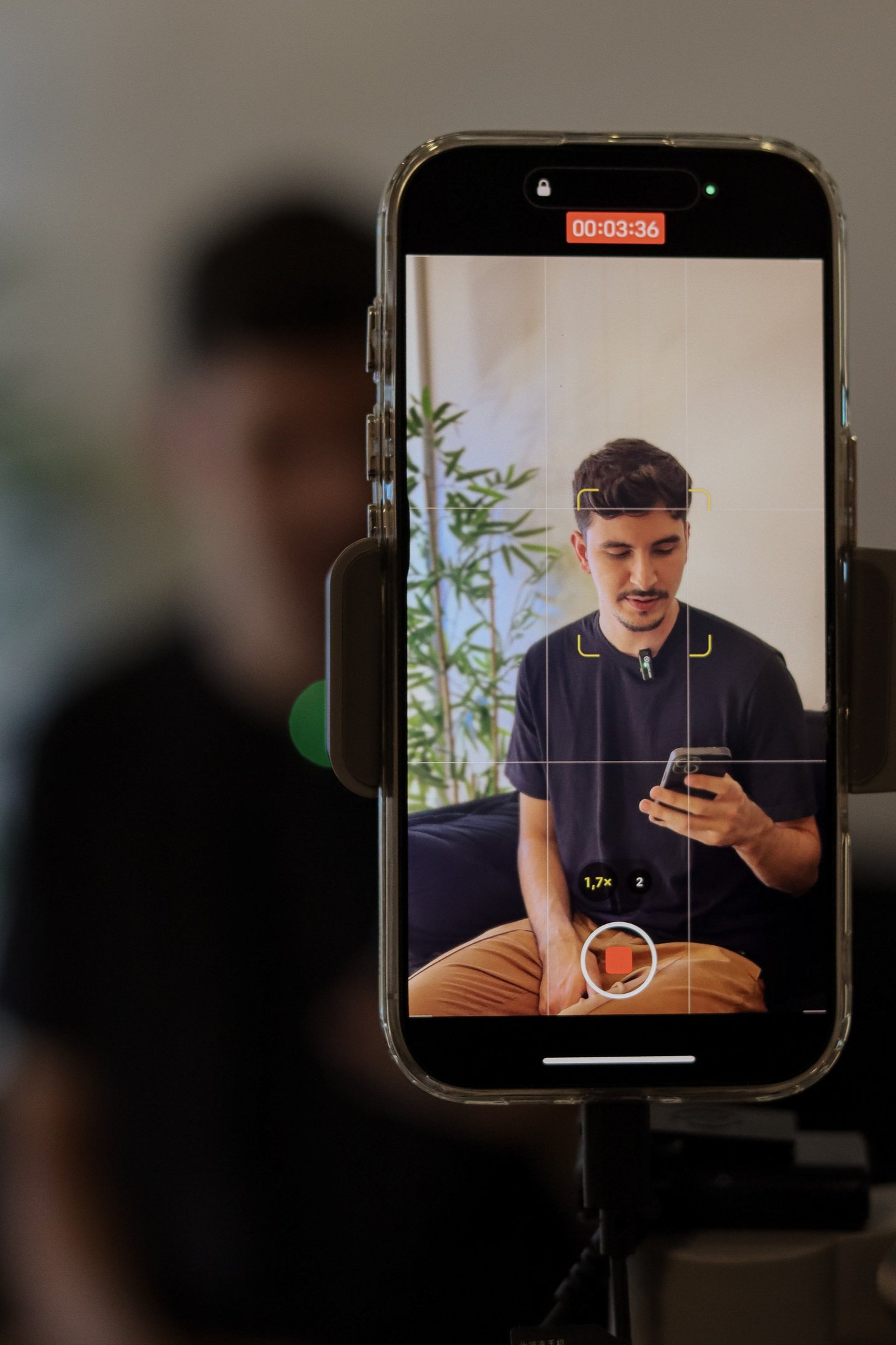 an abstract photo of a curved building with a blue sky in the background