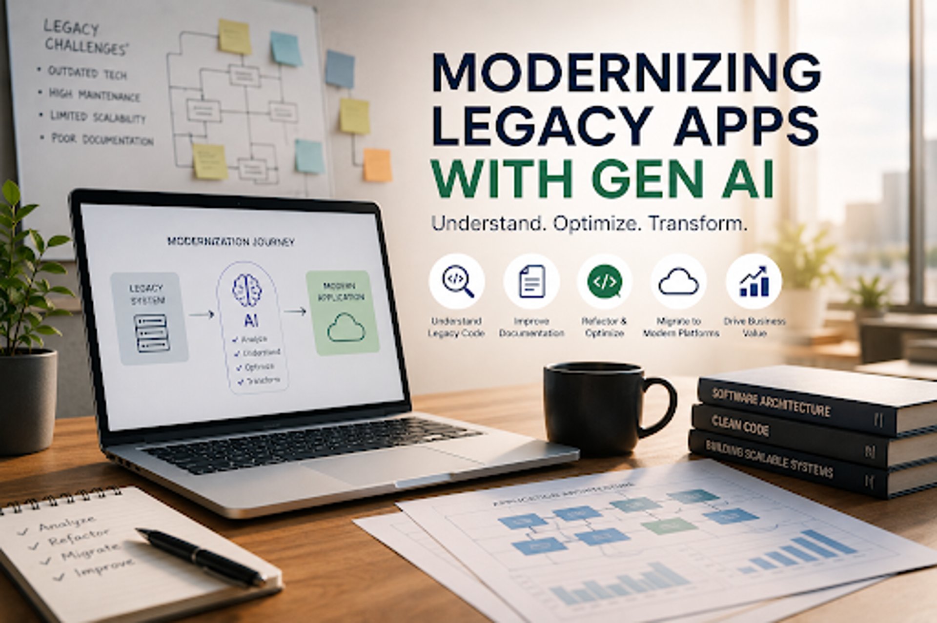 gen ai for legacy app - artizone