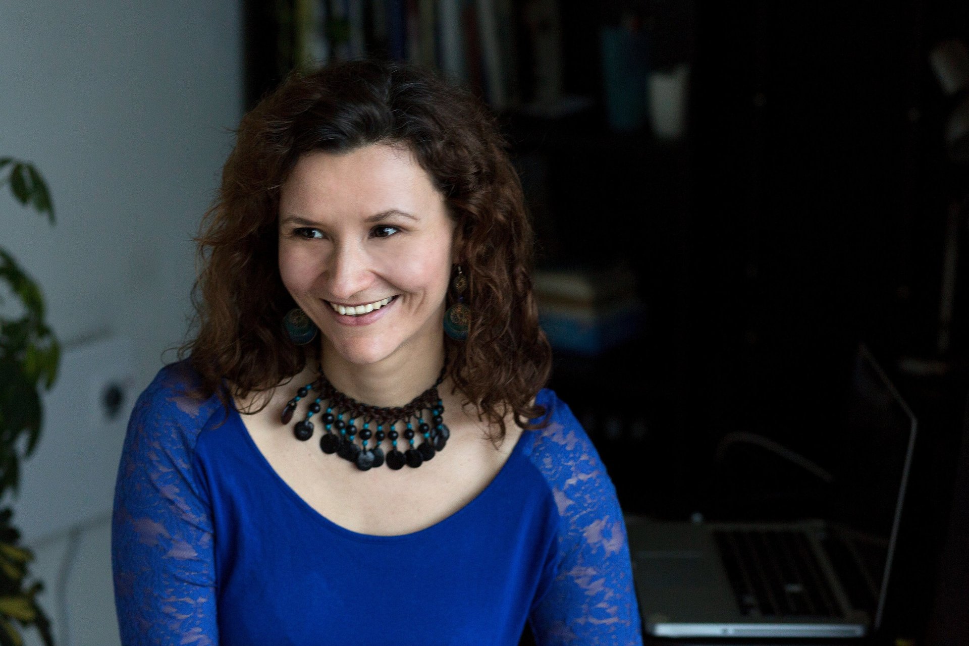 black blue and yellow textile