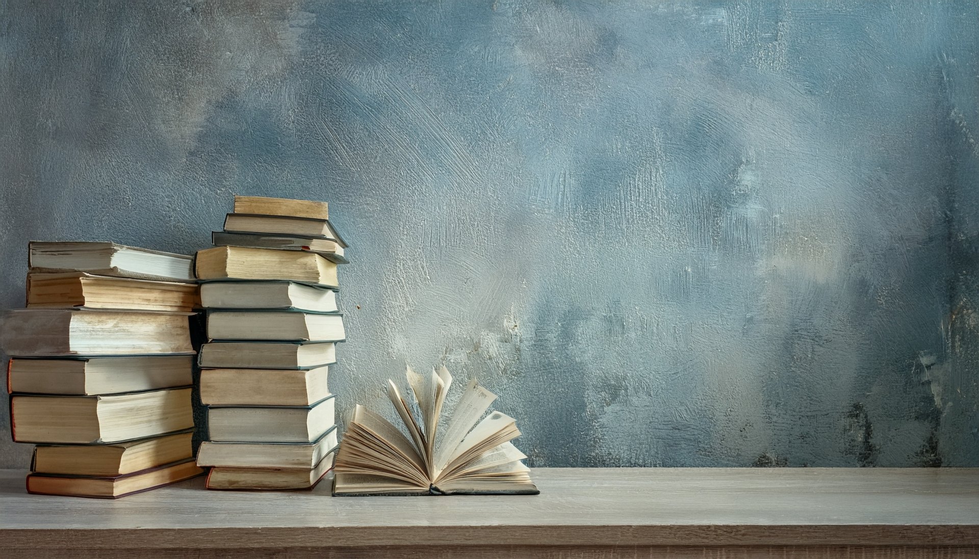 shallow focus photography of stack of books