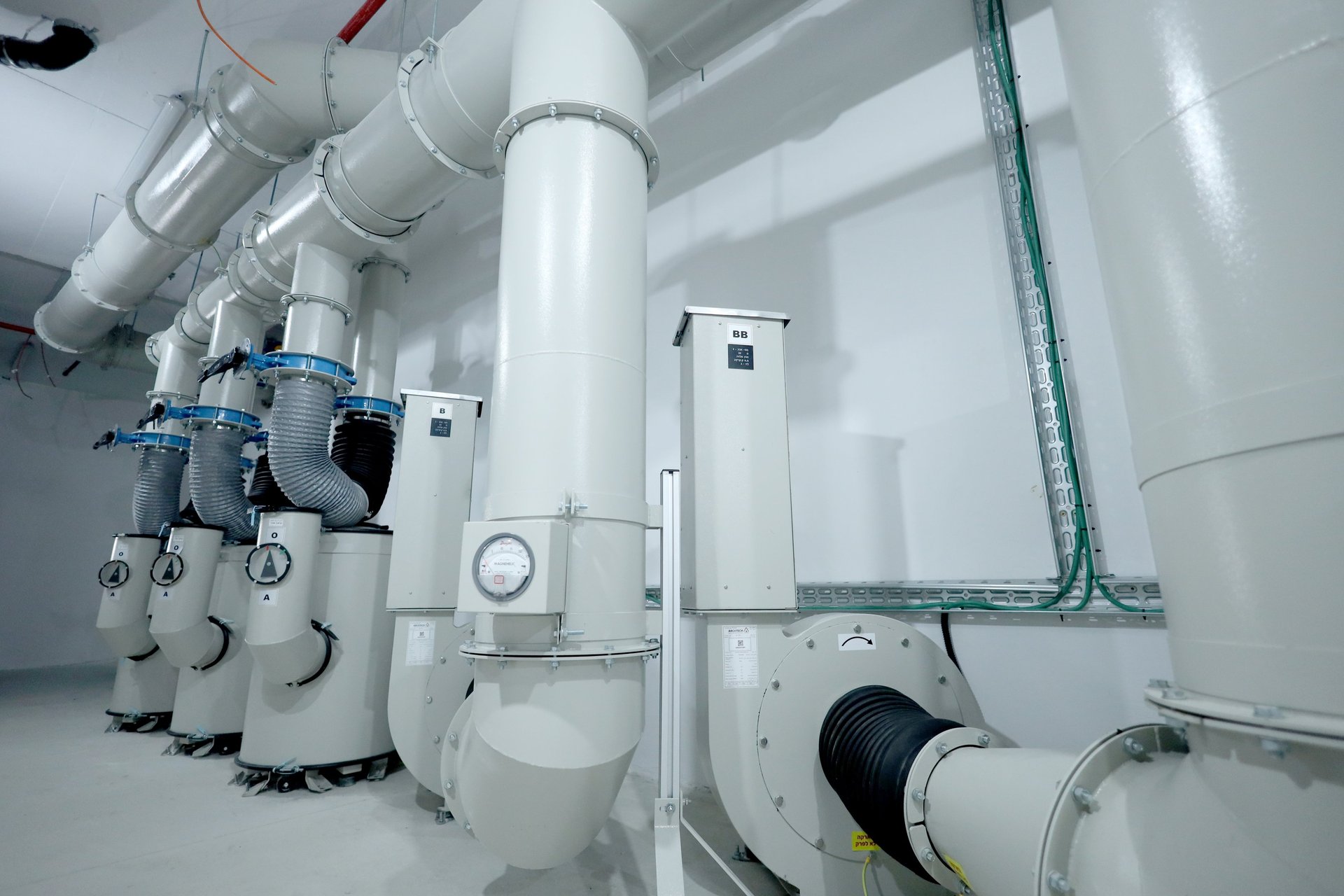 a large grey structure