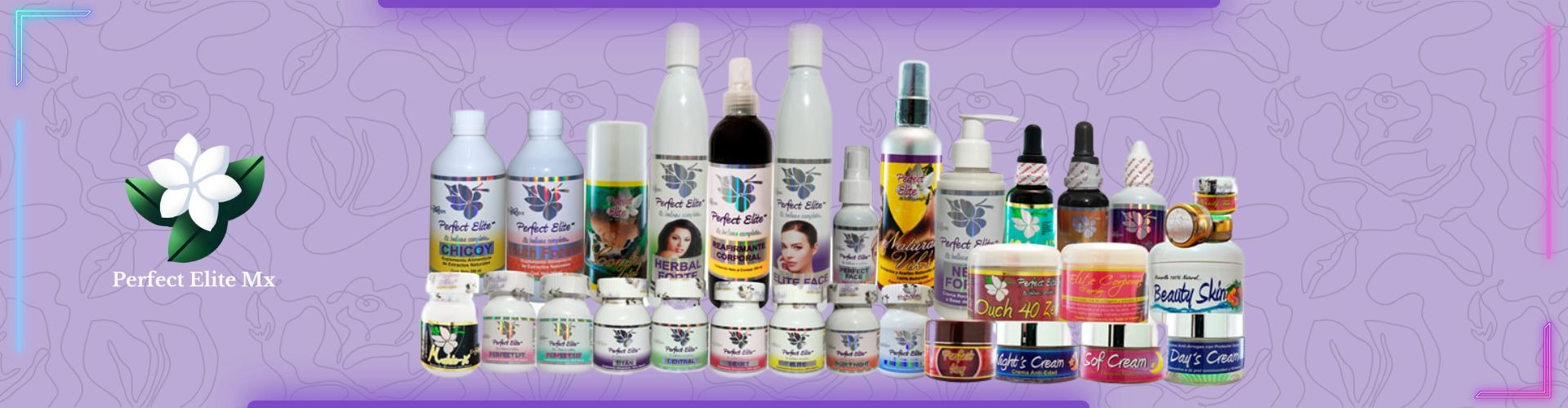 Banner Productos de Perfect Elite Mx