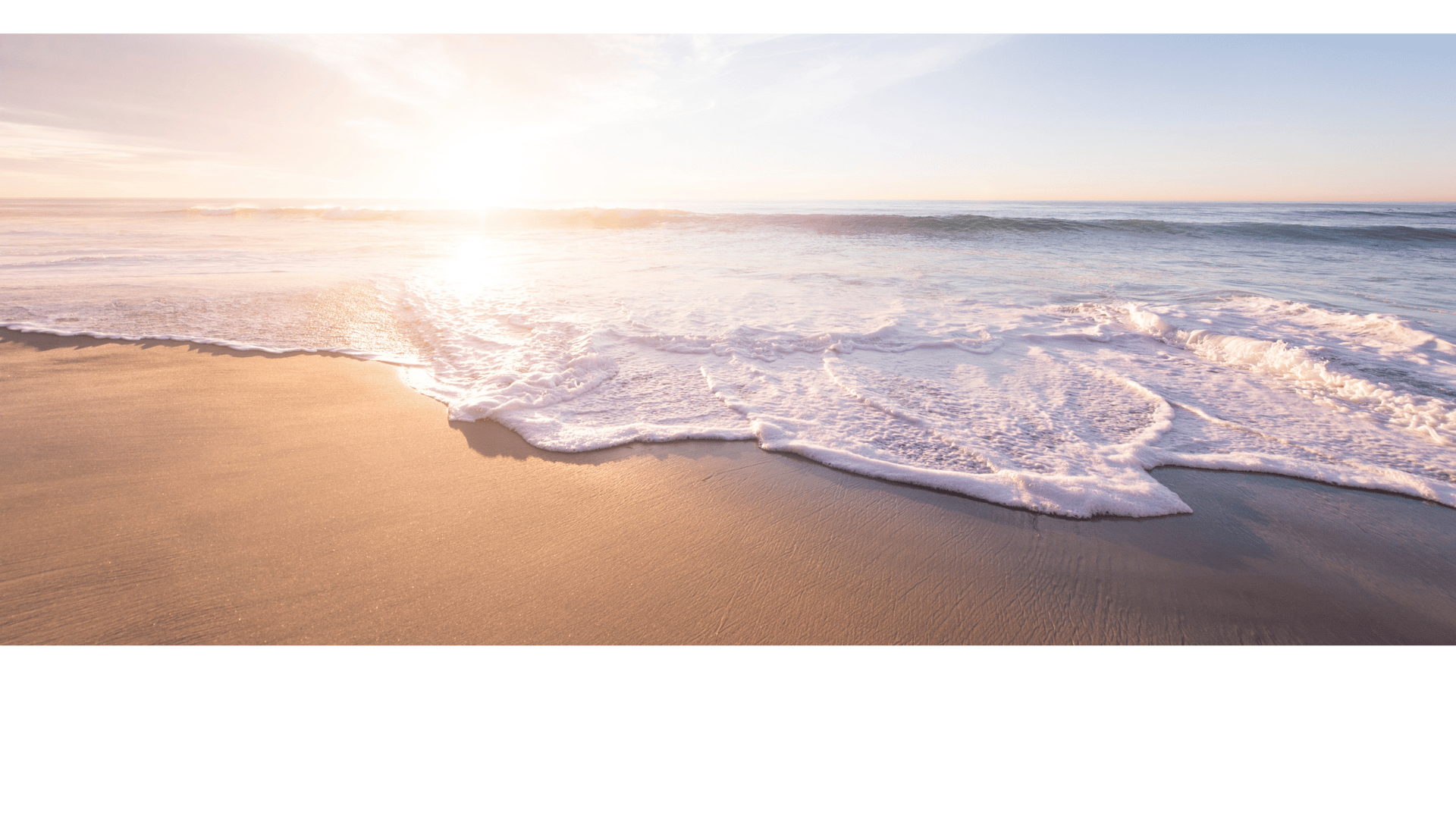 seashore during golden hour