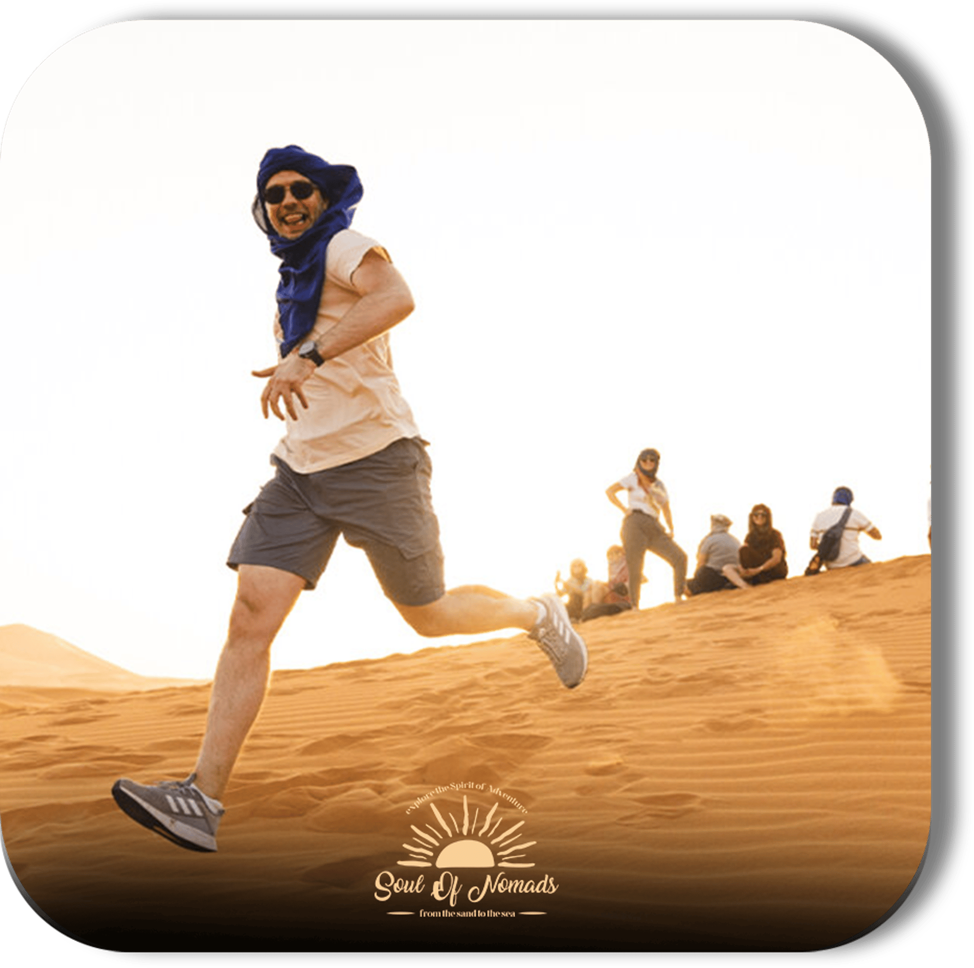 people enjoying in the moroccan desert with soul of nomads - dar toda - about us